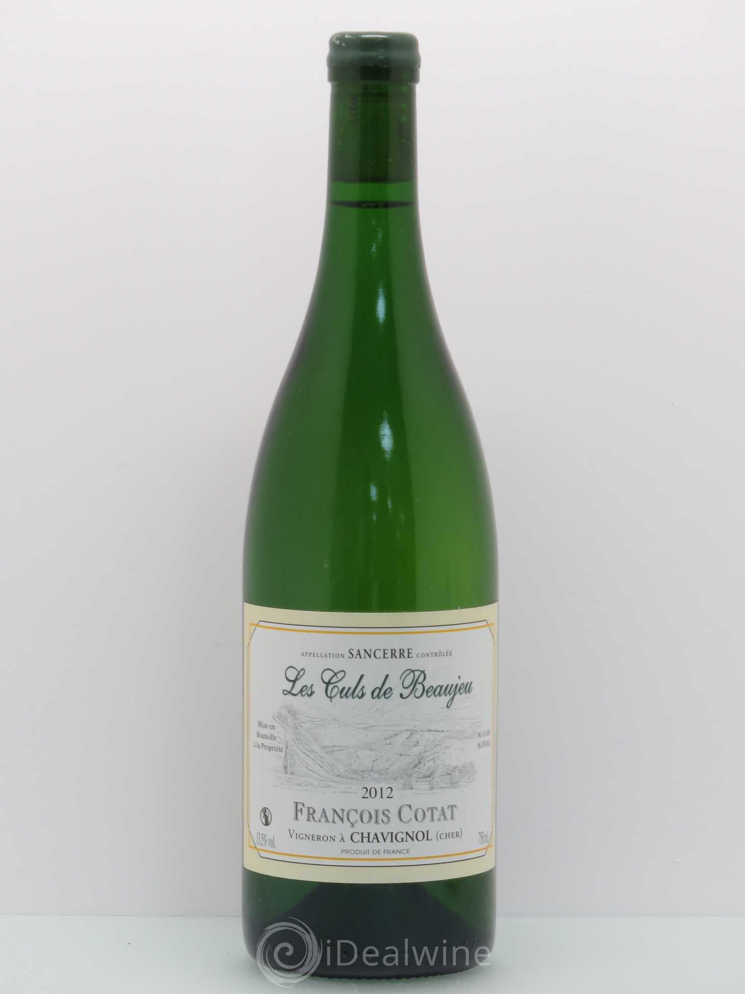 Sancerre Les Culs de Beaujeu François Cotat 2012 - Posten von 1 Flasche - 0