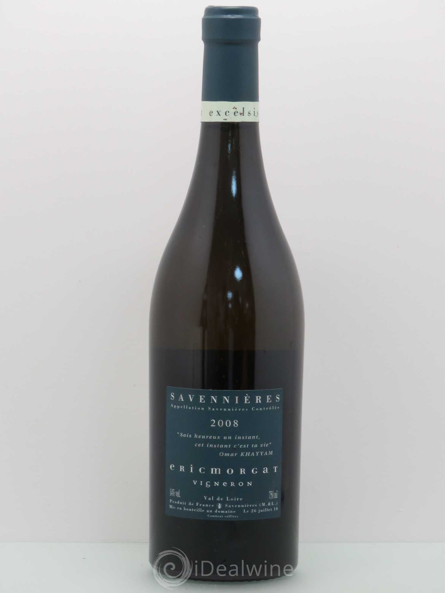 Savennières L'Enclos Eric Morgat L'Enclos 2008 - Lot de 1 bouteille - 1