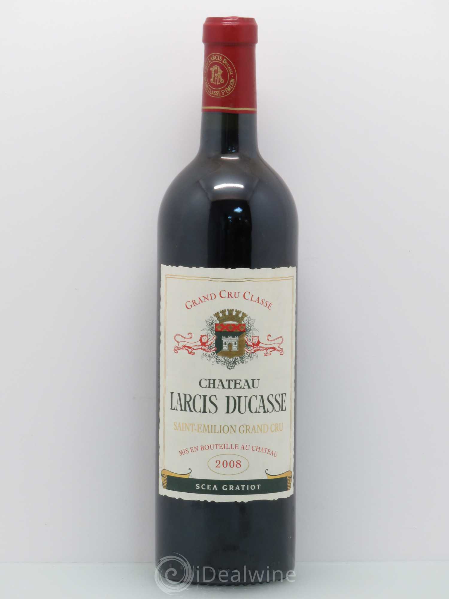 Château Larcis Ducasse 1er Grand Cru Classé B 2008 - Lot de 1 bouteille - 0