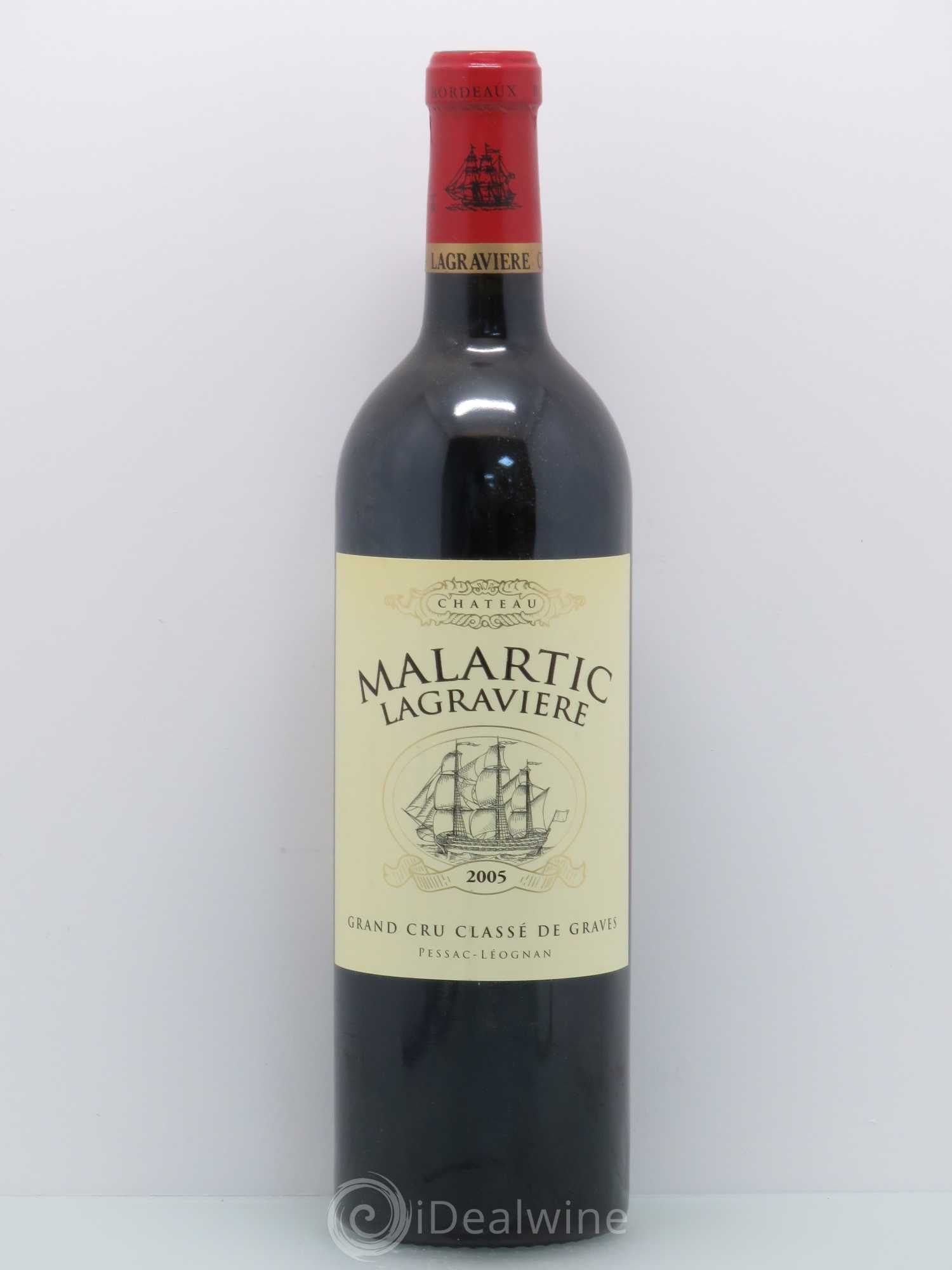 Château Malartic-Lagravière Cru Classé de Graves 2005 - Lot de 1 bouteille - 0