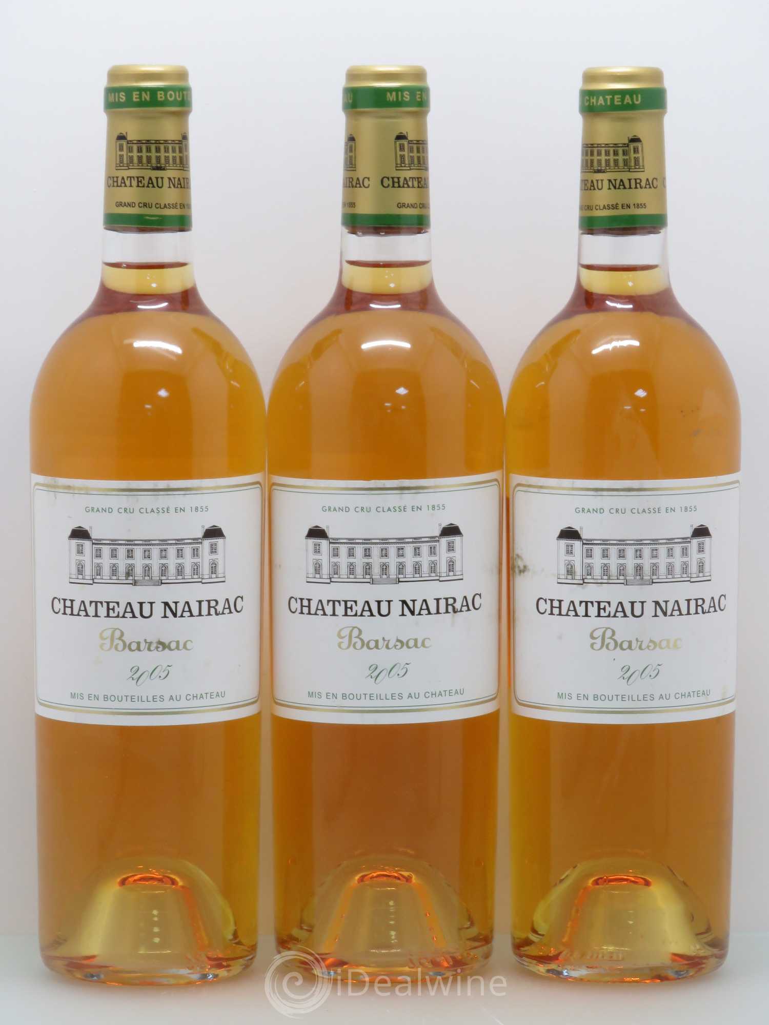 Château Nairac 2ème Grand Cru Classé 2005 - Lotto di 3 bottiglie - 0