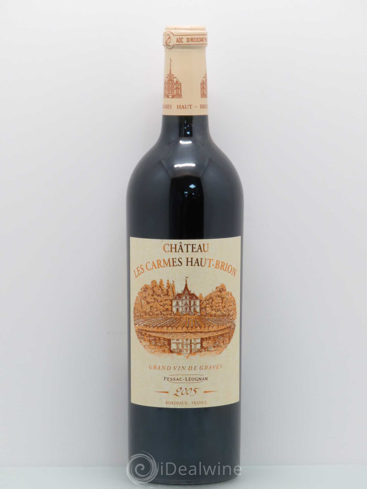 Château Les Carmes Haut-Brion 2005 - Lot de 1 bouteille - 0
