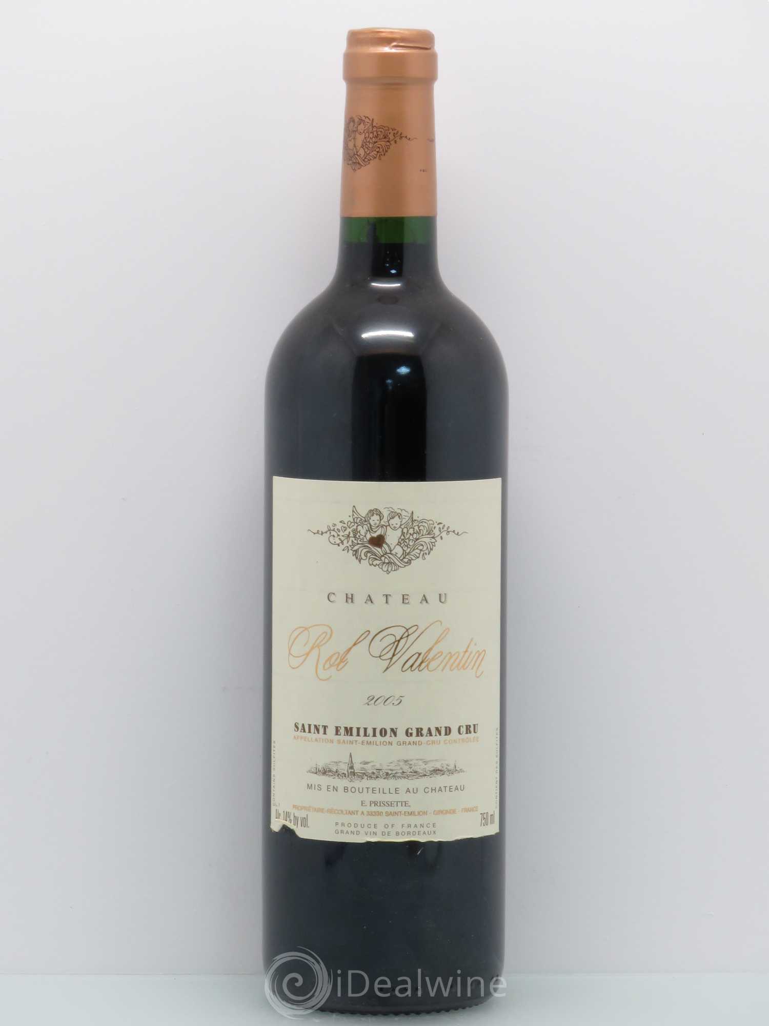 Château Rol Valentin Grand Cru Classé 2005 - Lot de 1 bouteille - 0