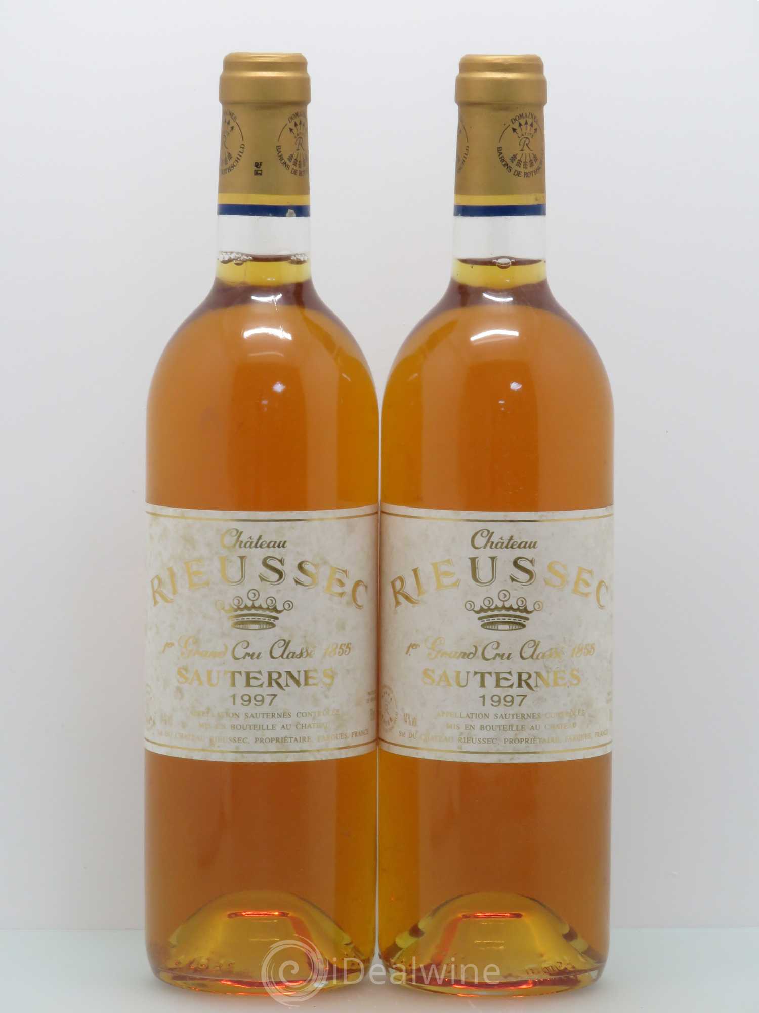 Château Rieussec 1er Grand Cru Classé 1997 - Lotto di 2 bottiglie - 0