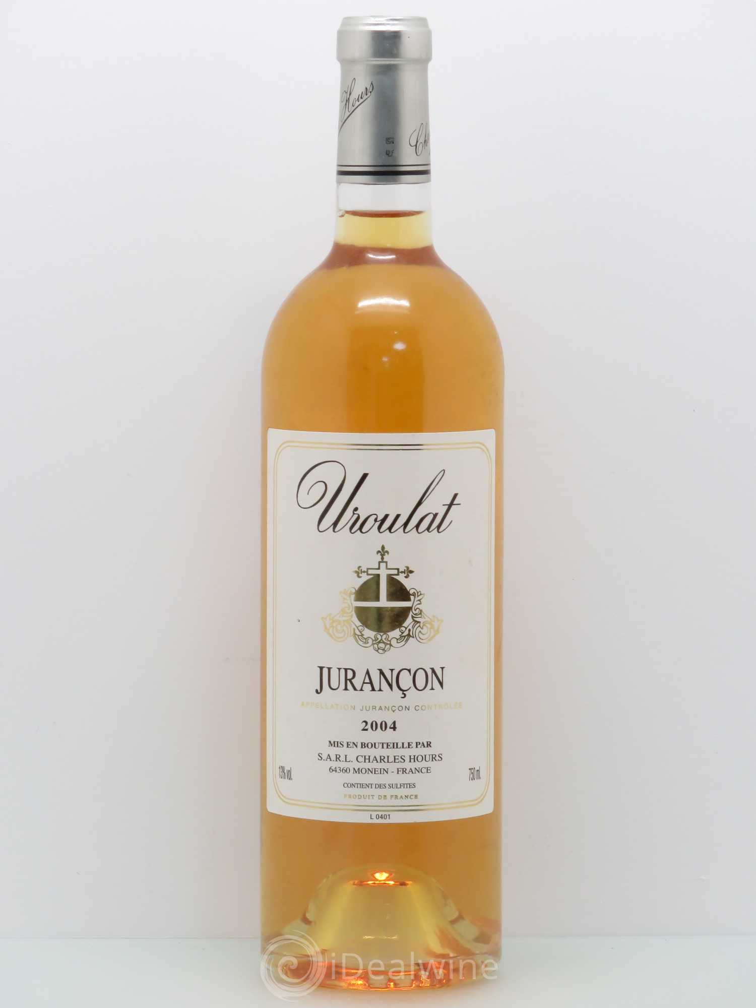 Jurançon Uroulat Charles Hours 2004 - Posten von 1 Flasche - 0