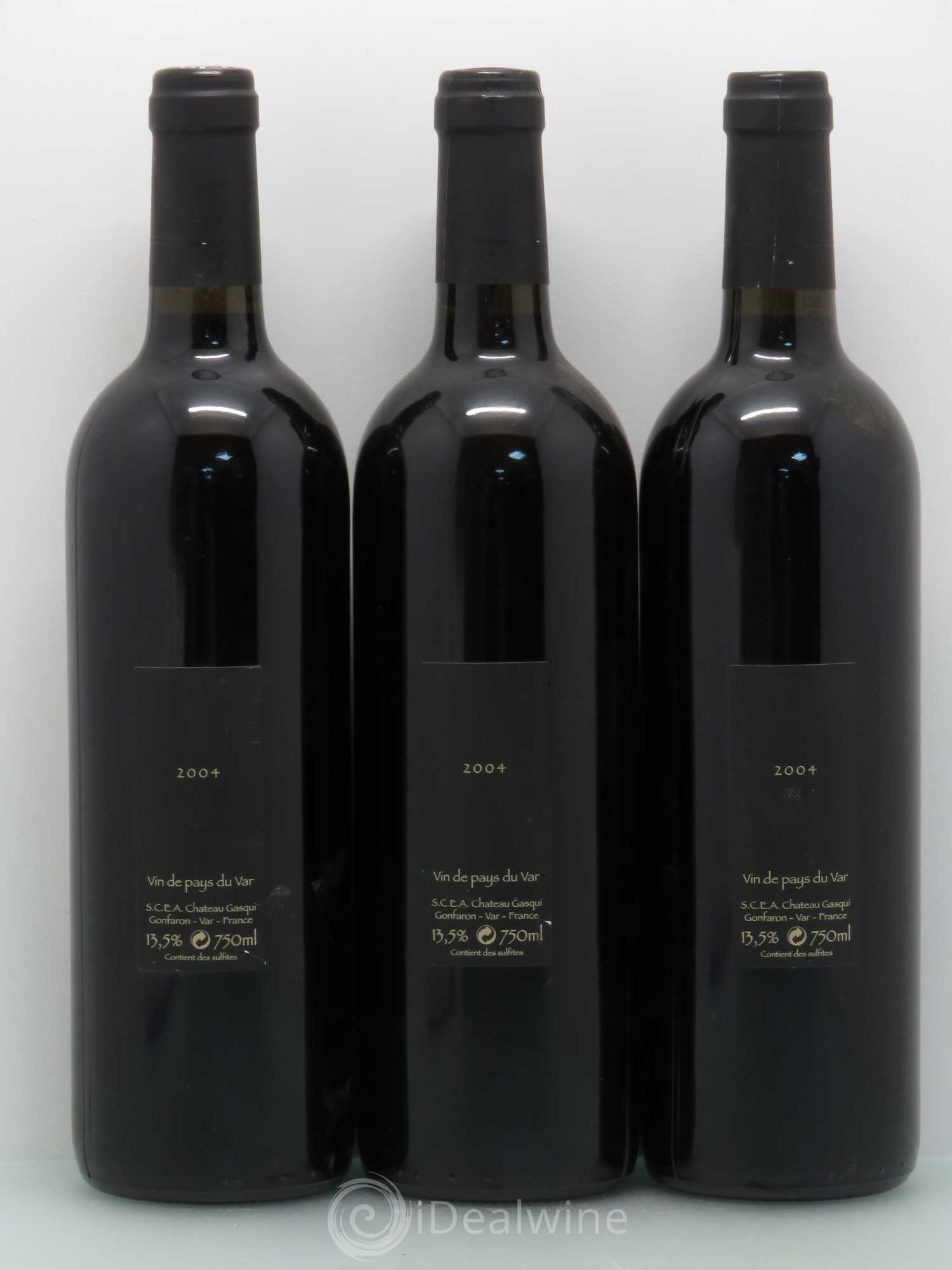 Divers VDP Var Château Gasqui Ecce Homo 2004 - Posten von 3 Flaschen - 1