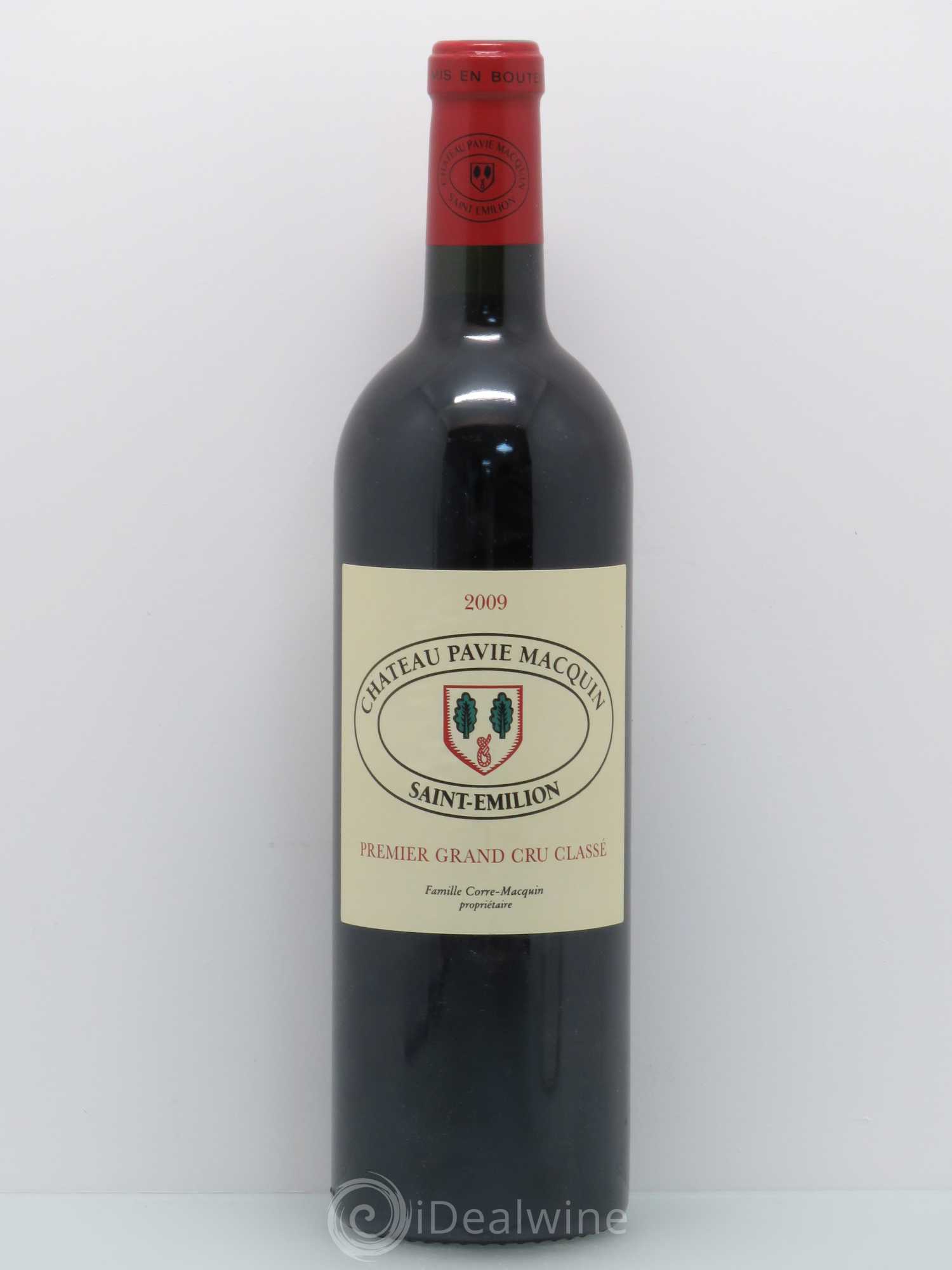 Château Pavie Macquin 1er Grand Cru Classé B 2009 - Lot de 1 bouteille - 0