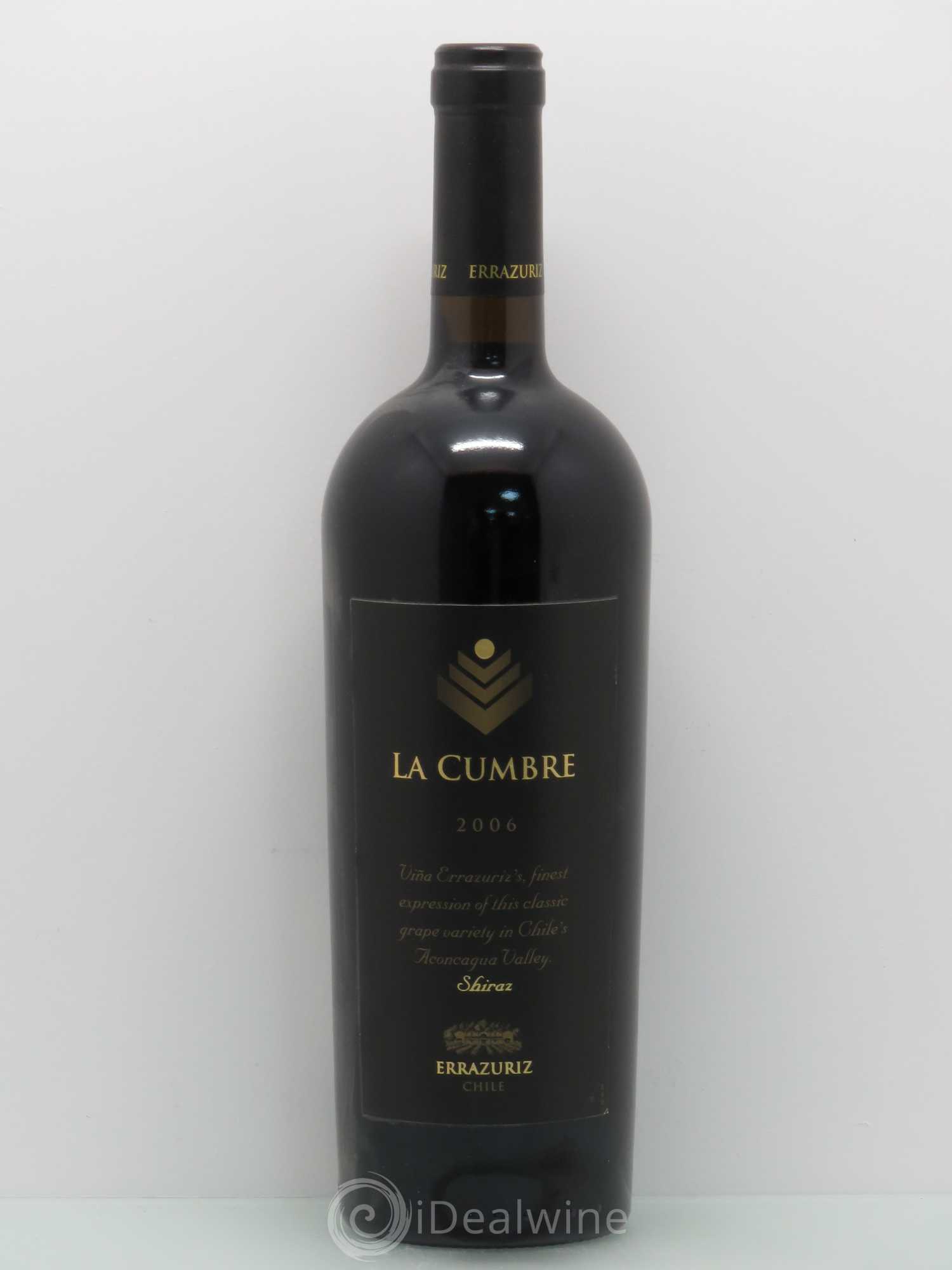 Chili Domaine Errazuriz Shiraz La Cumbre 2006 - Posten von 1 Flasche - 0