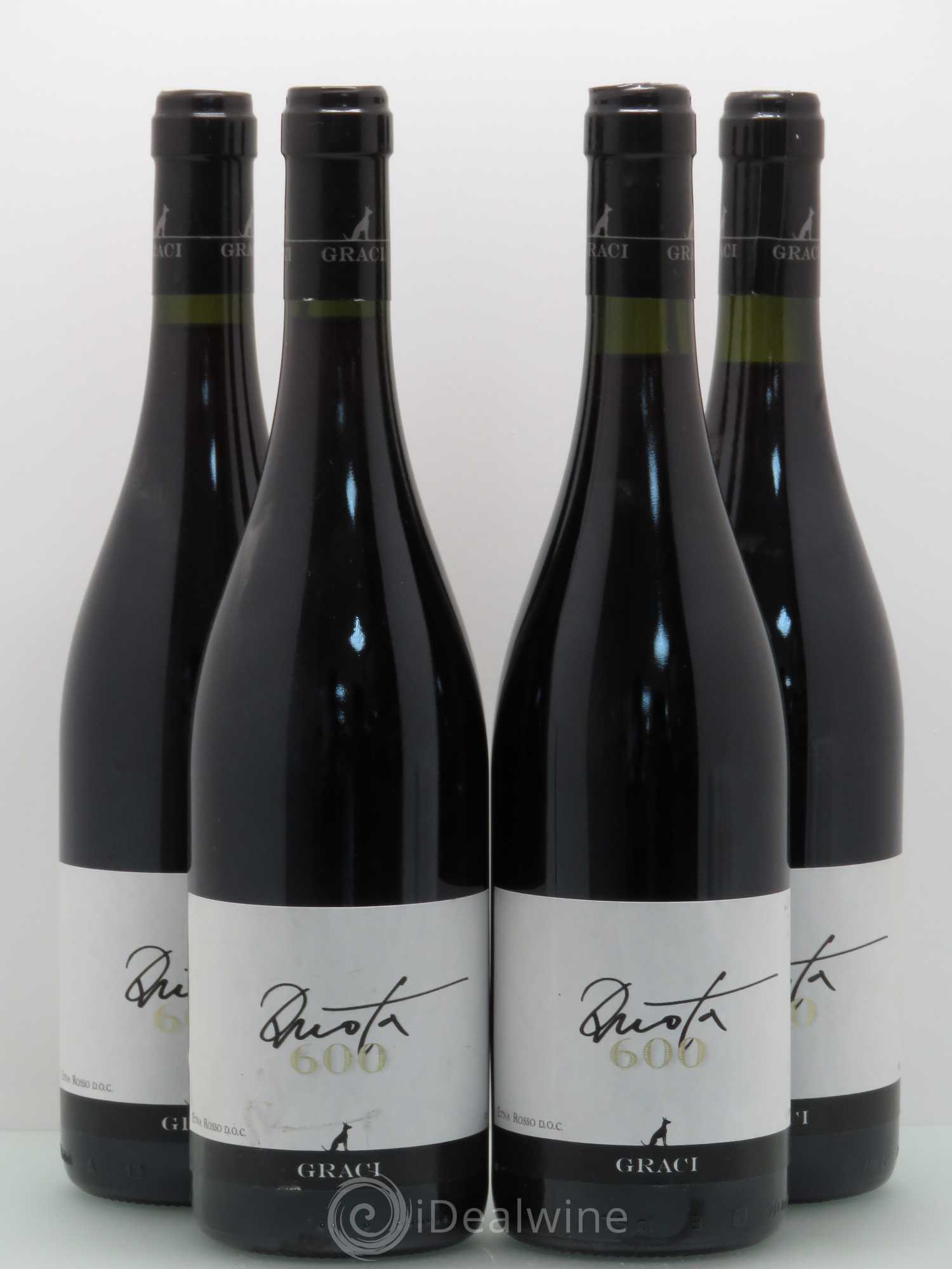 Italie Domaine Graci Etna Rosso DOC Quota 600 2009 - Posten von 4 Flaschen - 0
