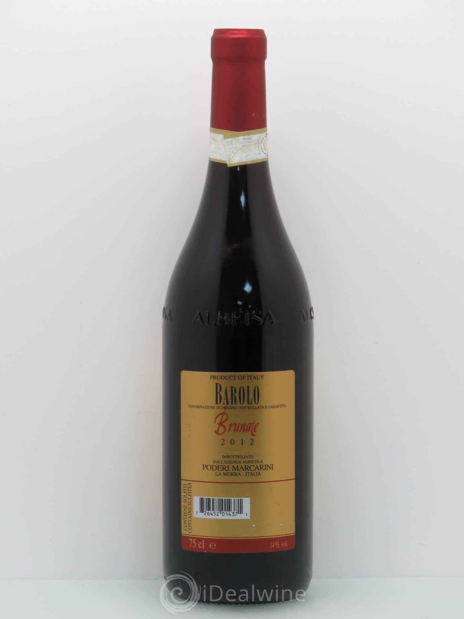 Barolo Domaine Marcarini Barolo DOCG Brunate 2012 - Posten von 1 Flasche - 1