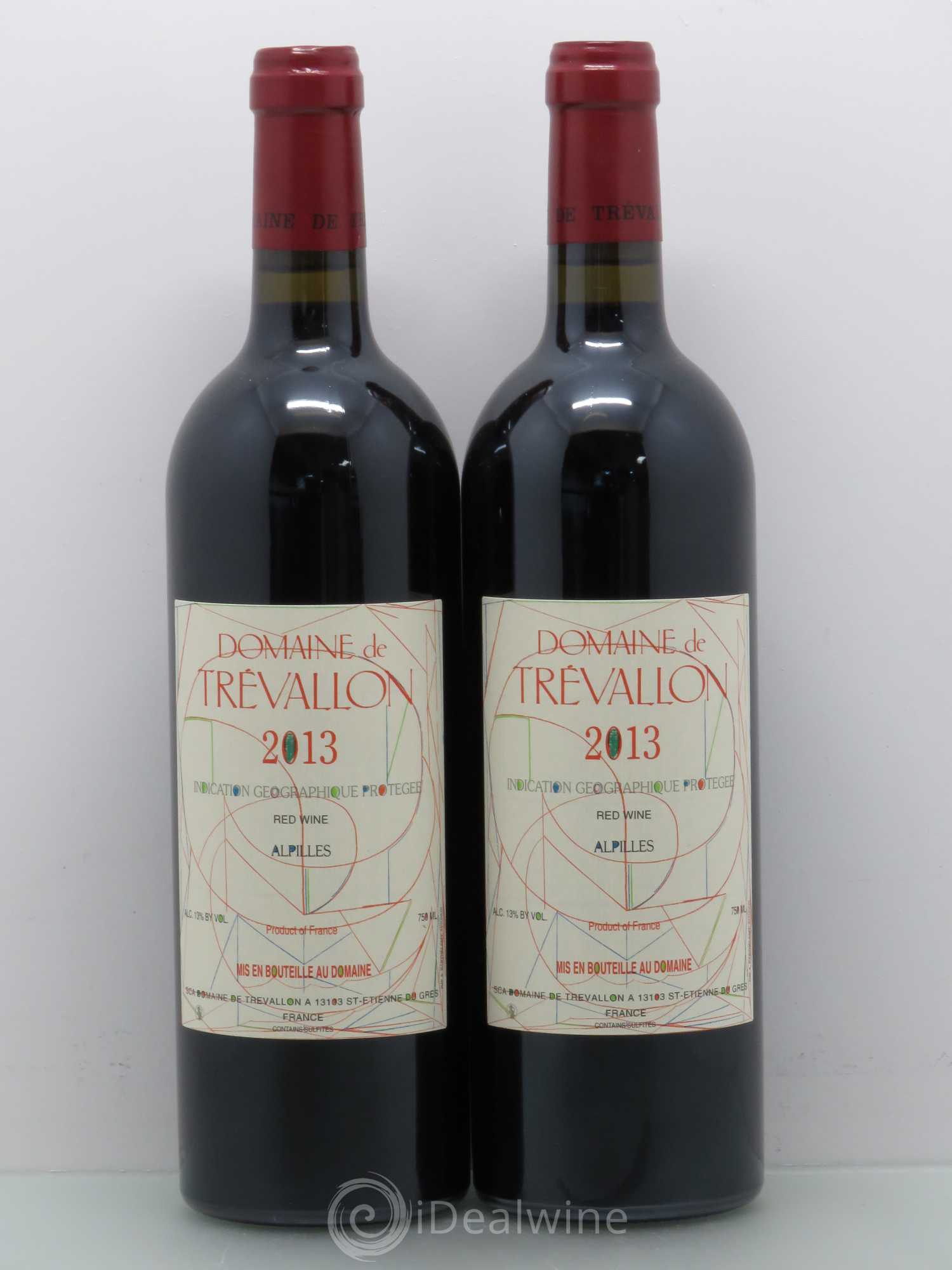 Alpilles Trévallon (Domaine de) Eloi Dürrbach 2013 - Lot de 2 bouteilles - 0