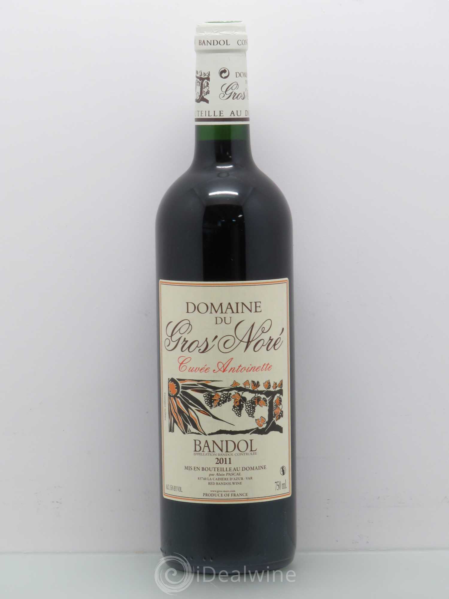Bandol Domaine Du Gros Nore Cuvee Antoinette 2011 - Posten von 1 Flasche - 0