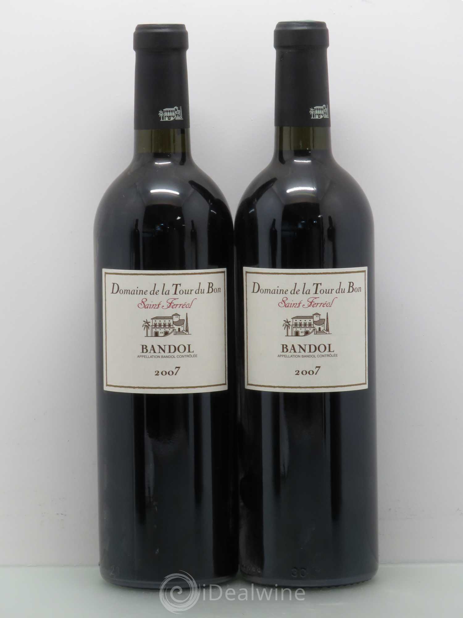 Bandol La Tour du Bon Saint Ferréol Agnès Henry 2007 - Lot de 4 bouteilles - 2