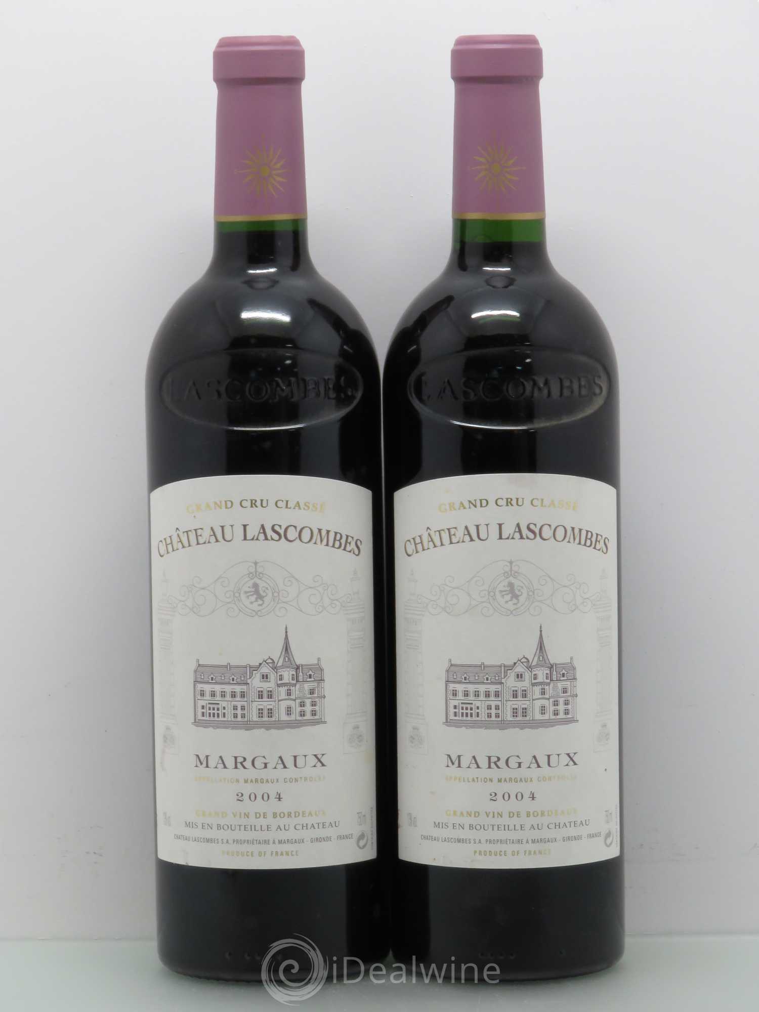 Château Lascombes 2ème Grand Cru Classé 2004 - Lot de 2 bouteilles - 0