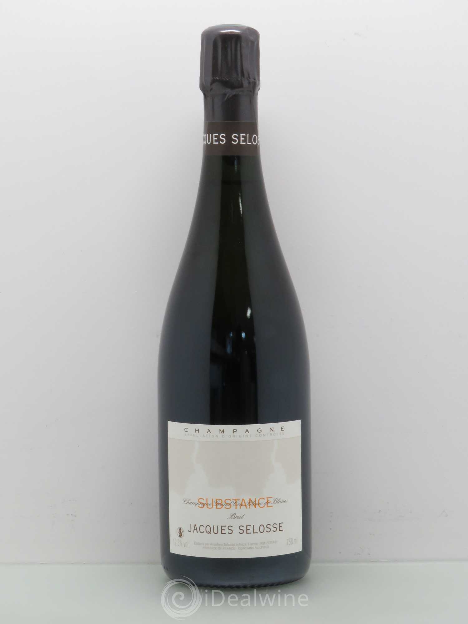 Substance Jacques Selosse - Lot de 1 bouteille - 0