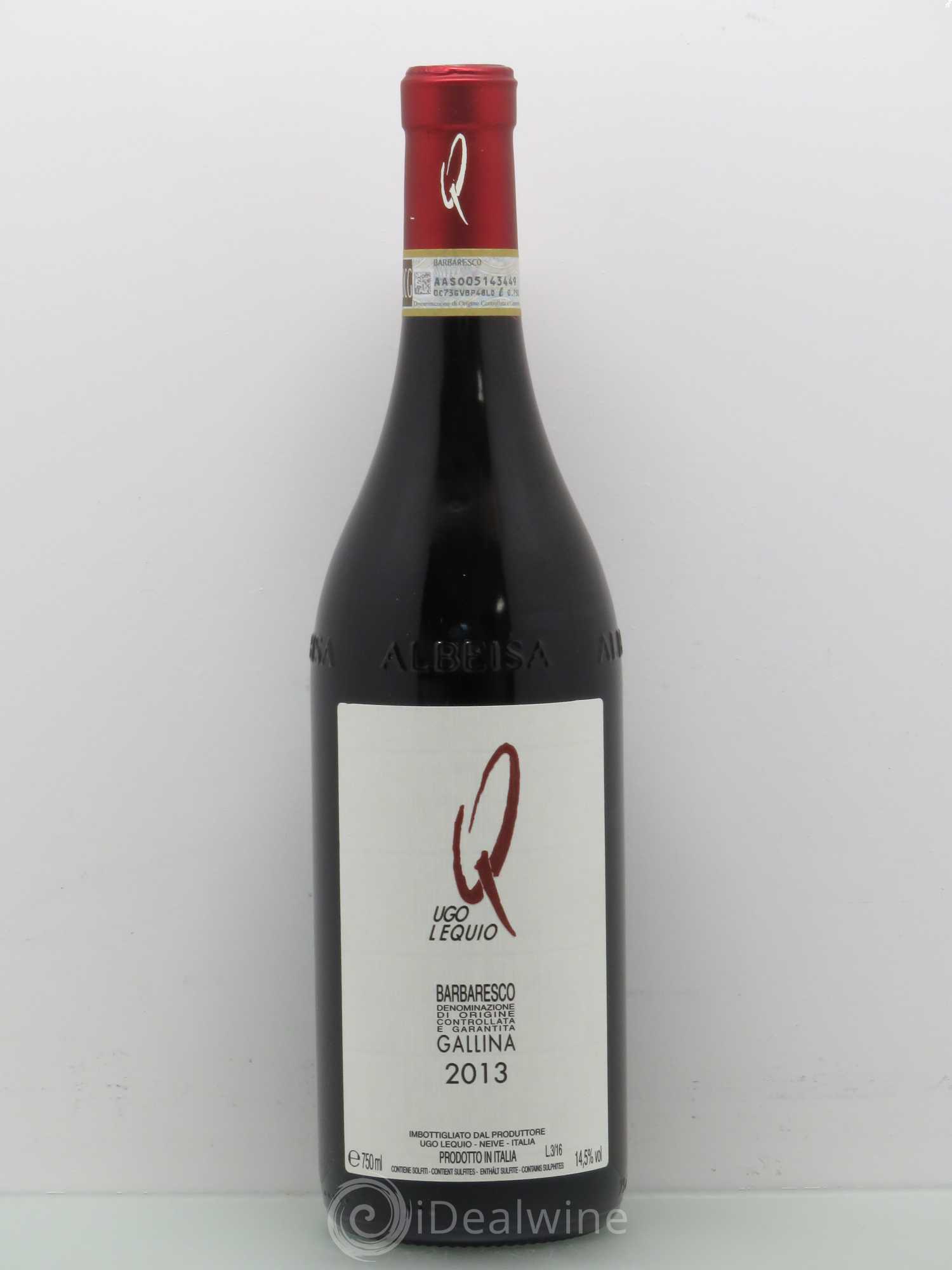 Barbaresco DOCG Ugo Lequio Gallina 2013 - Posten von 1 Flasche - 0