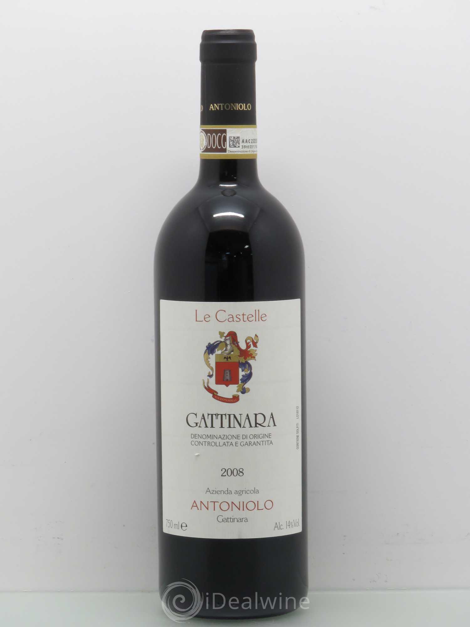Gattinara DOCG Azienda agricola Antoniolo Gattinara Vigneto Castello 2008 - Posten von 1 Flasche - 0