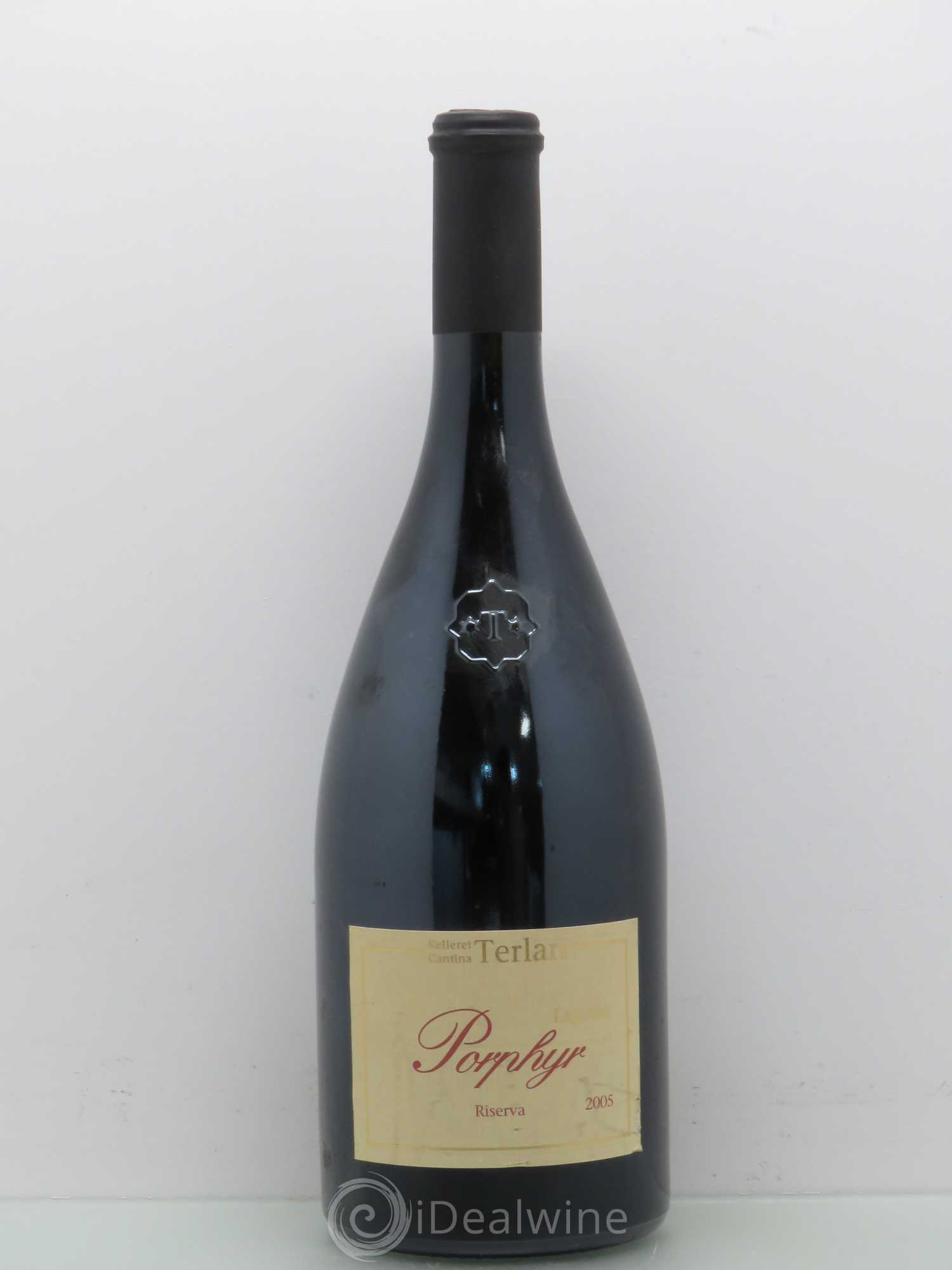 Italie Cantina Terlano Lagrein dellAlto Adige DOC Lagrein porphyr riserva 2005 - Posten von 1 Flasche - 0