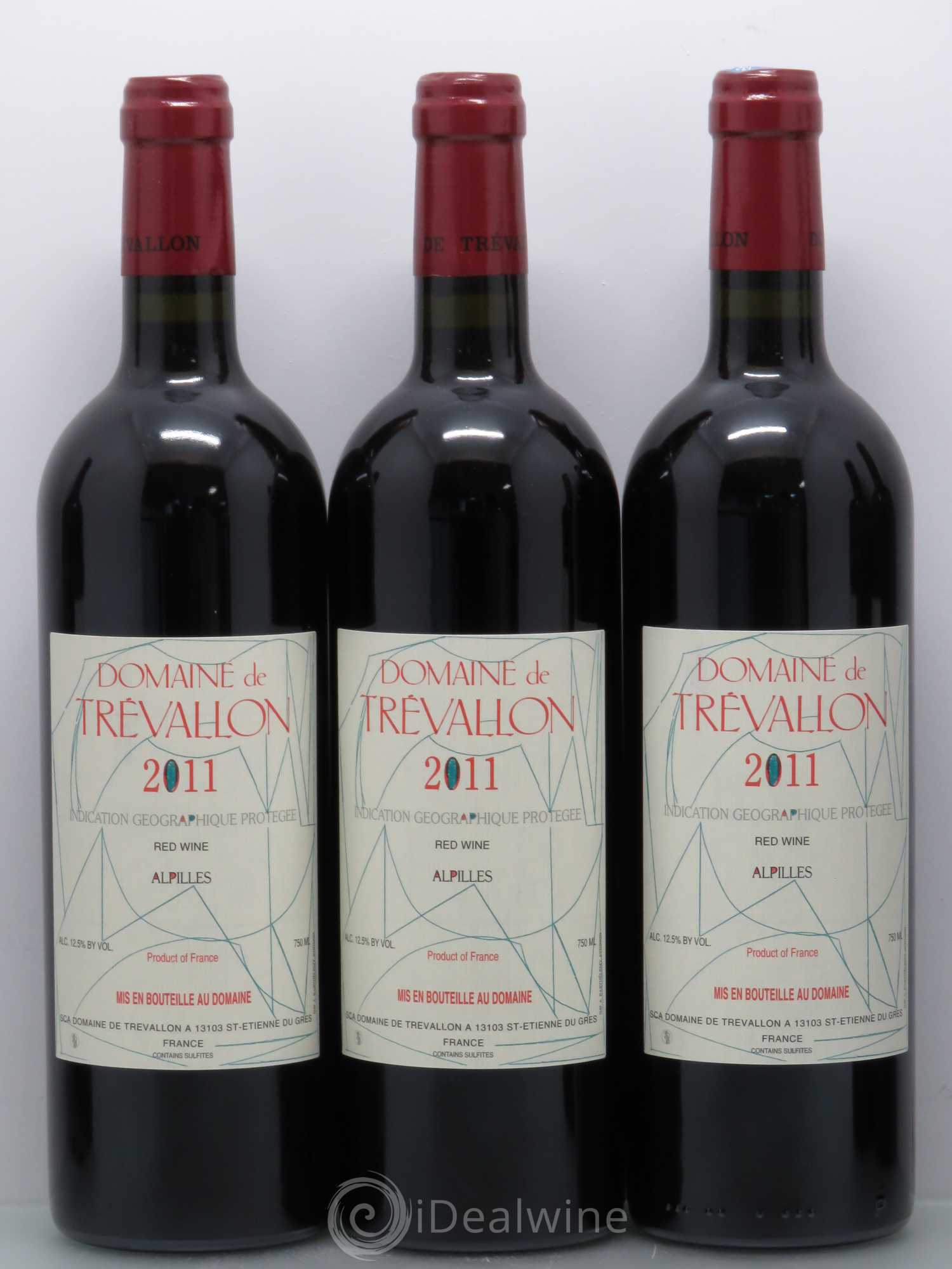 Alpilles Trévallon (Domaine de) Eloi Dürrbach 2011 - Lot de 6 bouteilles - 1