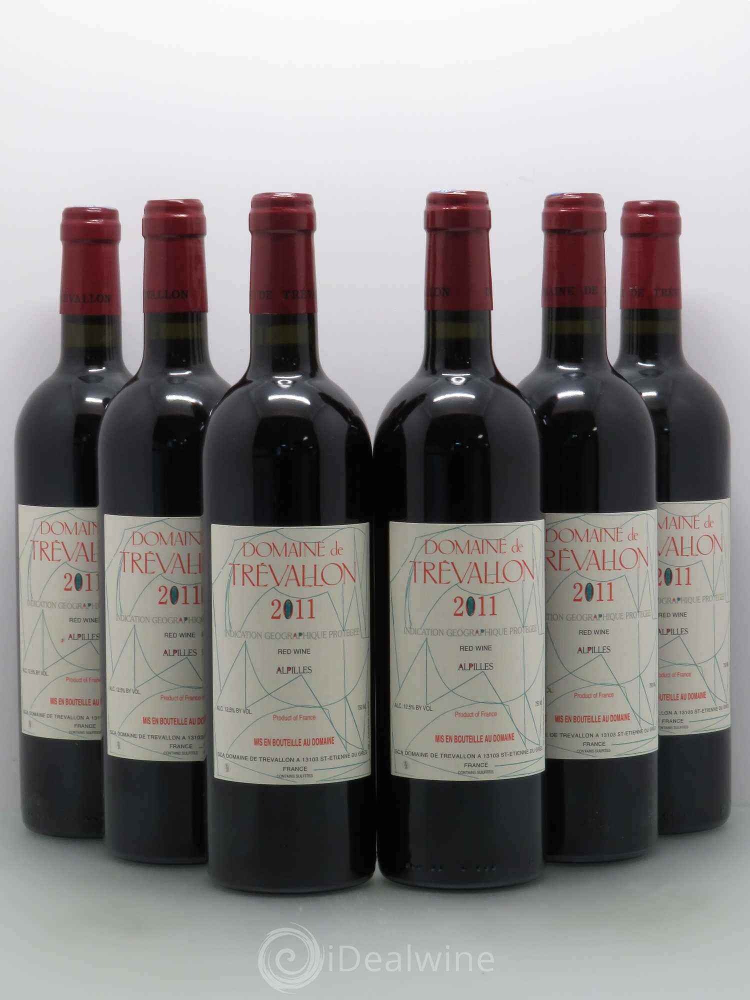 Alpilles Trévallon (Domaine de) Eloi Dürrbach 2011 - Lot de 6 bouteilles - 0