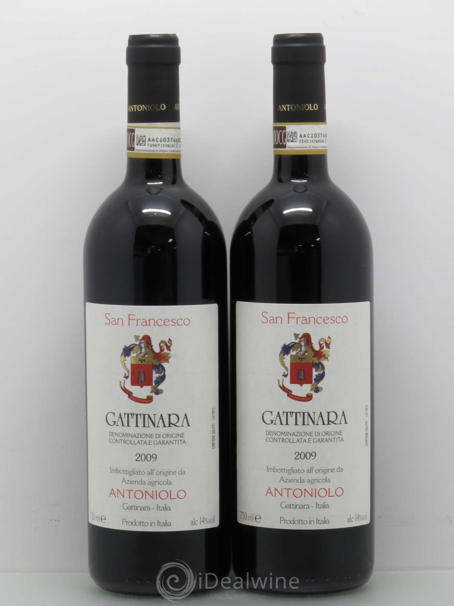 Gattinara DOCG Domaine Antoniolo Gattinara DOCG San Francesco 2009 - Posten von 2 Flaschen - 0
