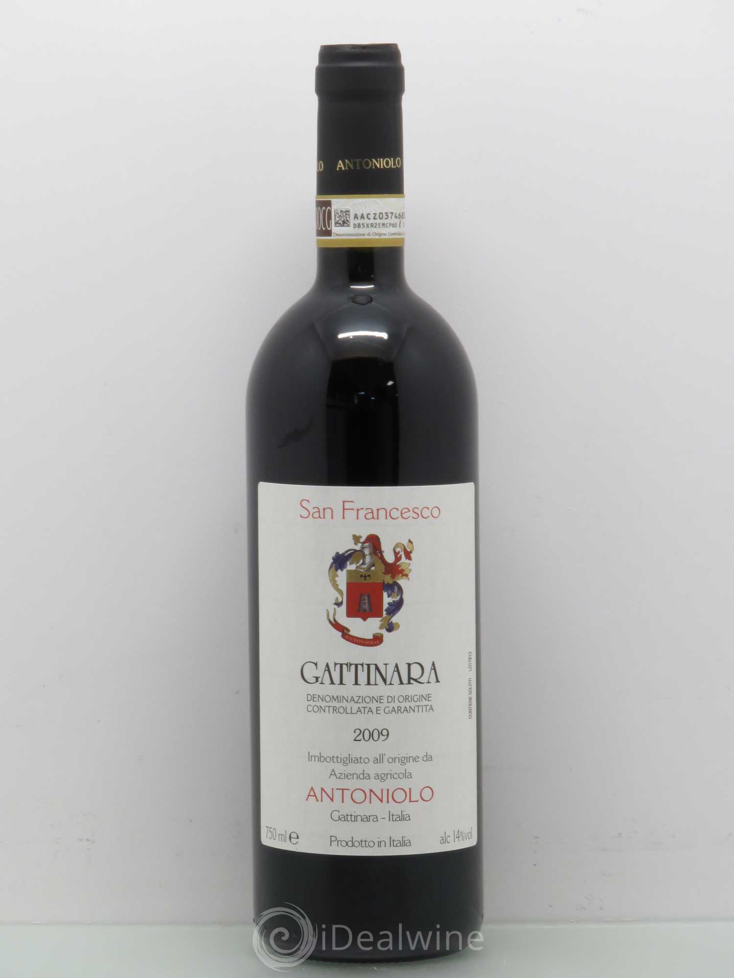 Gattinara DOCG Domaine Antoniolo Gattinara DOCG San Francesco 2009 - Posten von 1 Flasche - 0