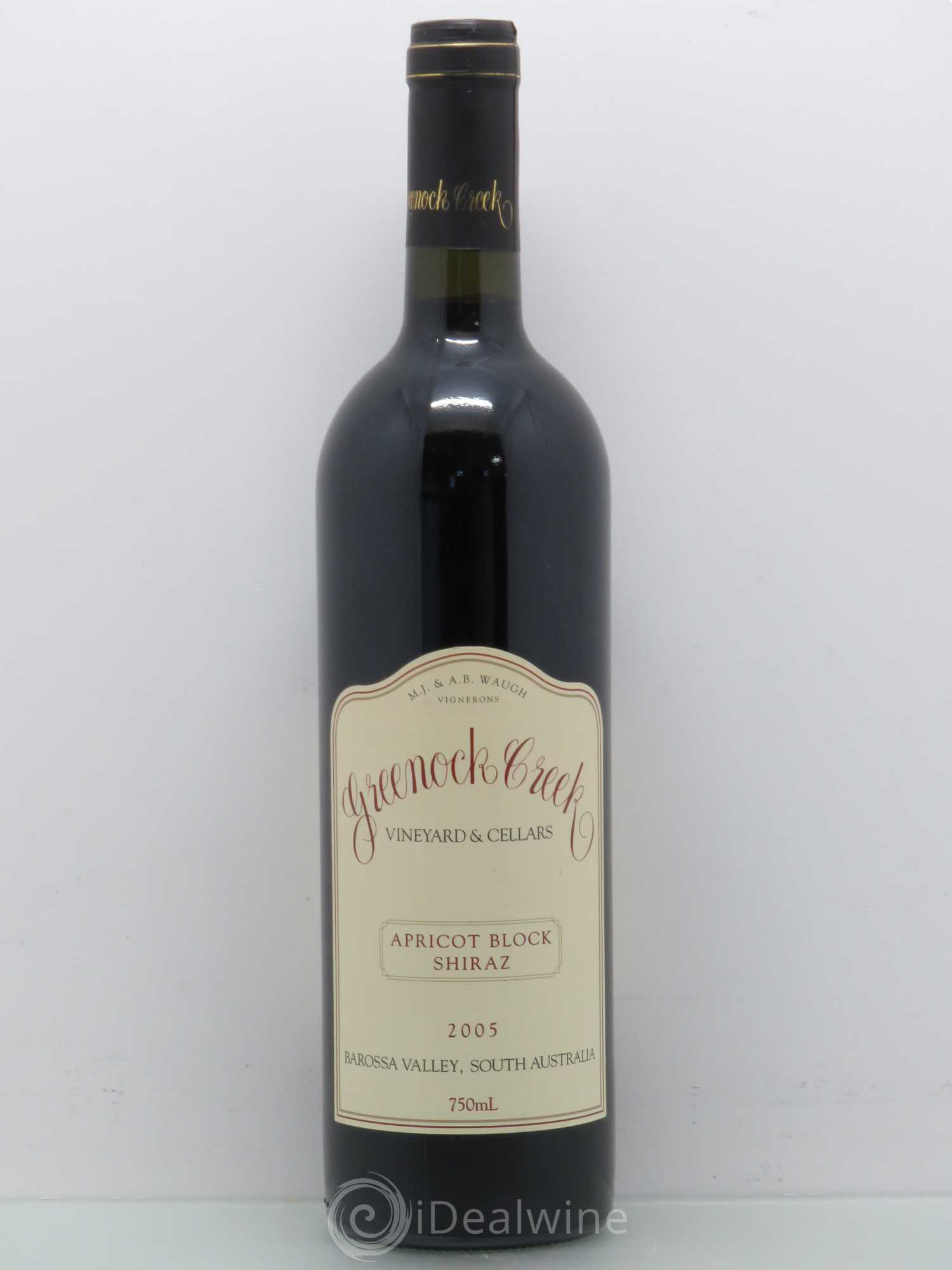 Australie Domaine Greenock Creek Barossa Valley Apricot Block Shiraz 2005 - Posten von 1 Flasche - 0