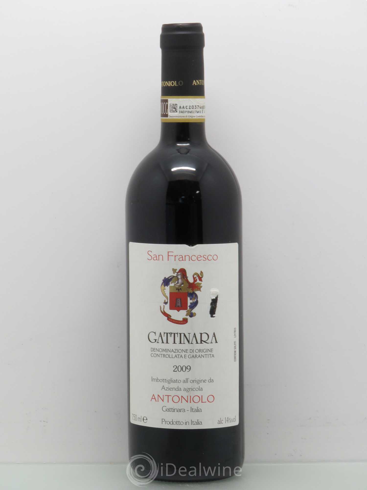 Gattinara DOCG Domaine Antoniolo Gattinara DOCG San Francesco 2009 - Posten von 1 Flasche - 0