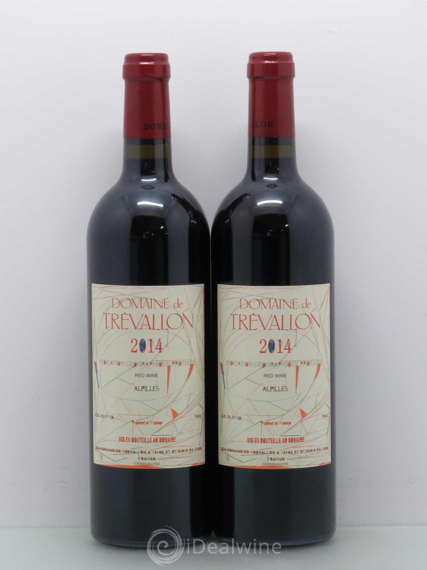 Alpilles Trévallon (Domaine de) Eloi Dürrbach 2014 - Lot de 2 bouteilles - 0