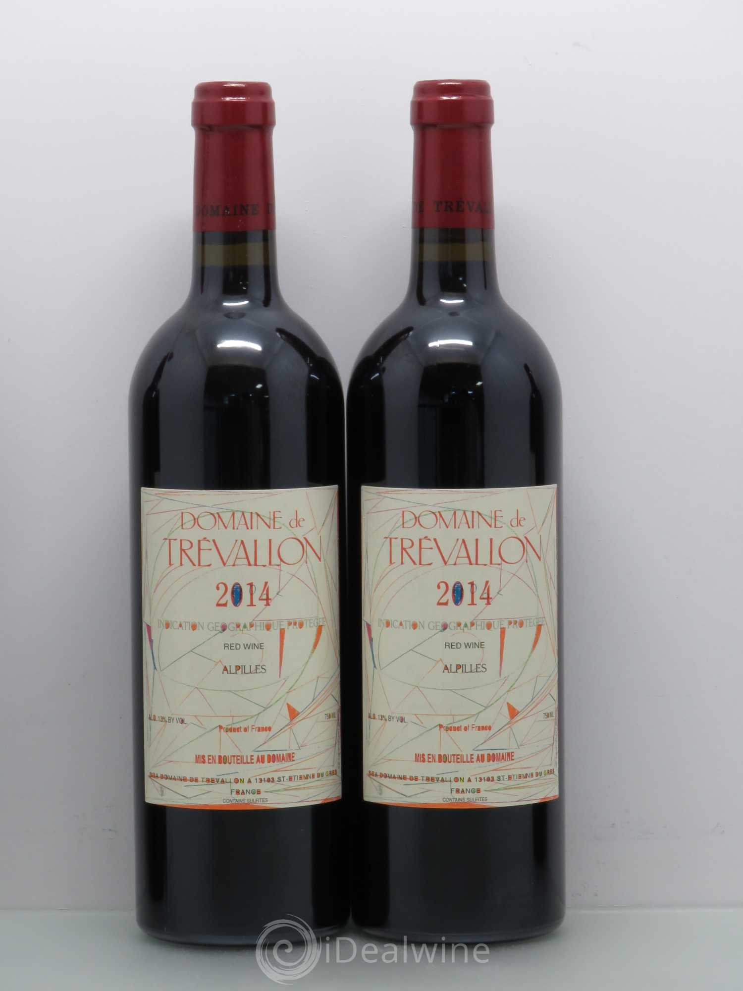 Alpilles Trévallon (Domaine de) Eloi Dürrbach 2014 - Lot de 4 bouteilles - 1
