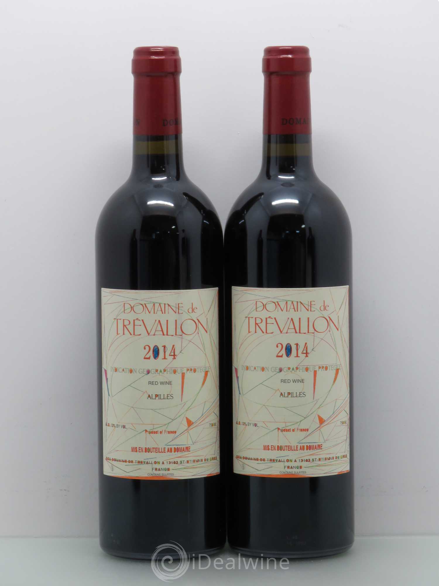 Alpilles Trévallon (Domaine de) Eloi Dürrbach 2014 - Lot de 4 bouteilles - 2