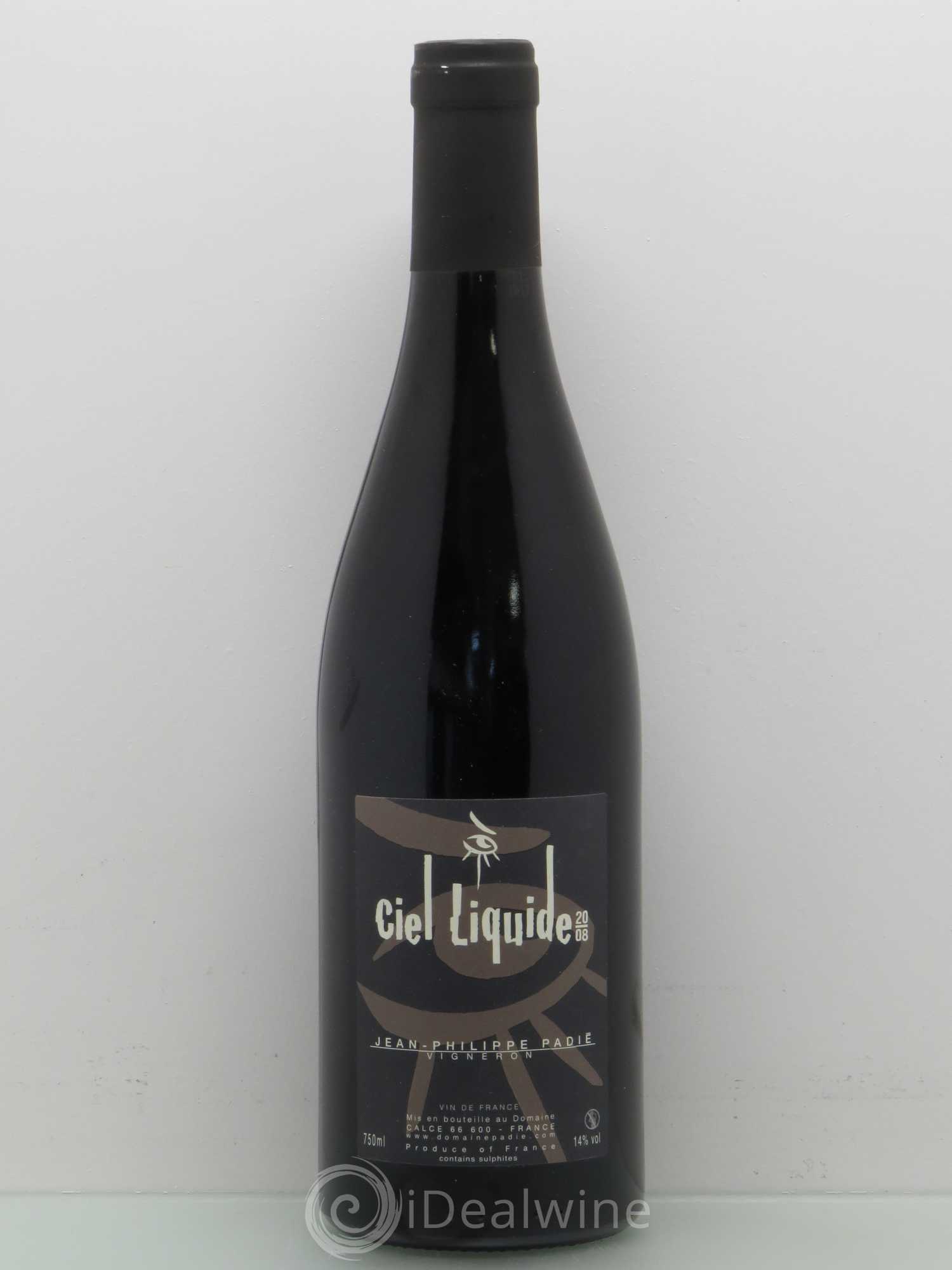 Côtes du Roussillon Jean Philippe Padie Ciel Liquide 2008 - Lotto di 1 bottiglia - 0
