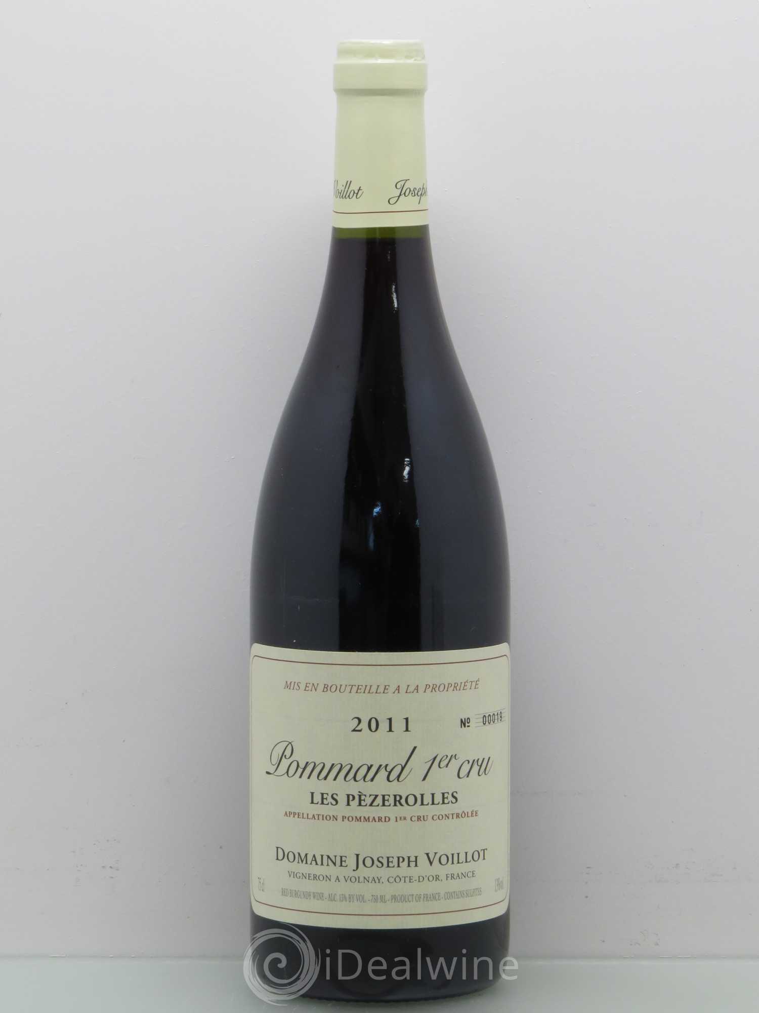Pommard 1er Cru Joseph Voillot Pezerolles 2011 - Posten von 1 Flasche - 0