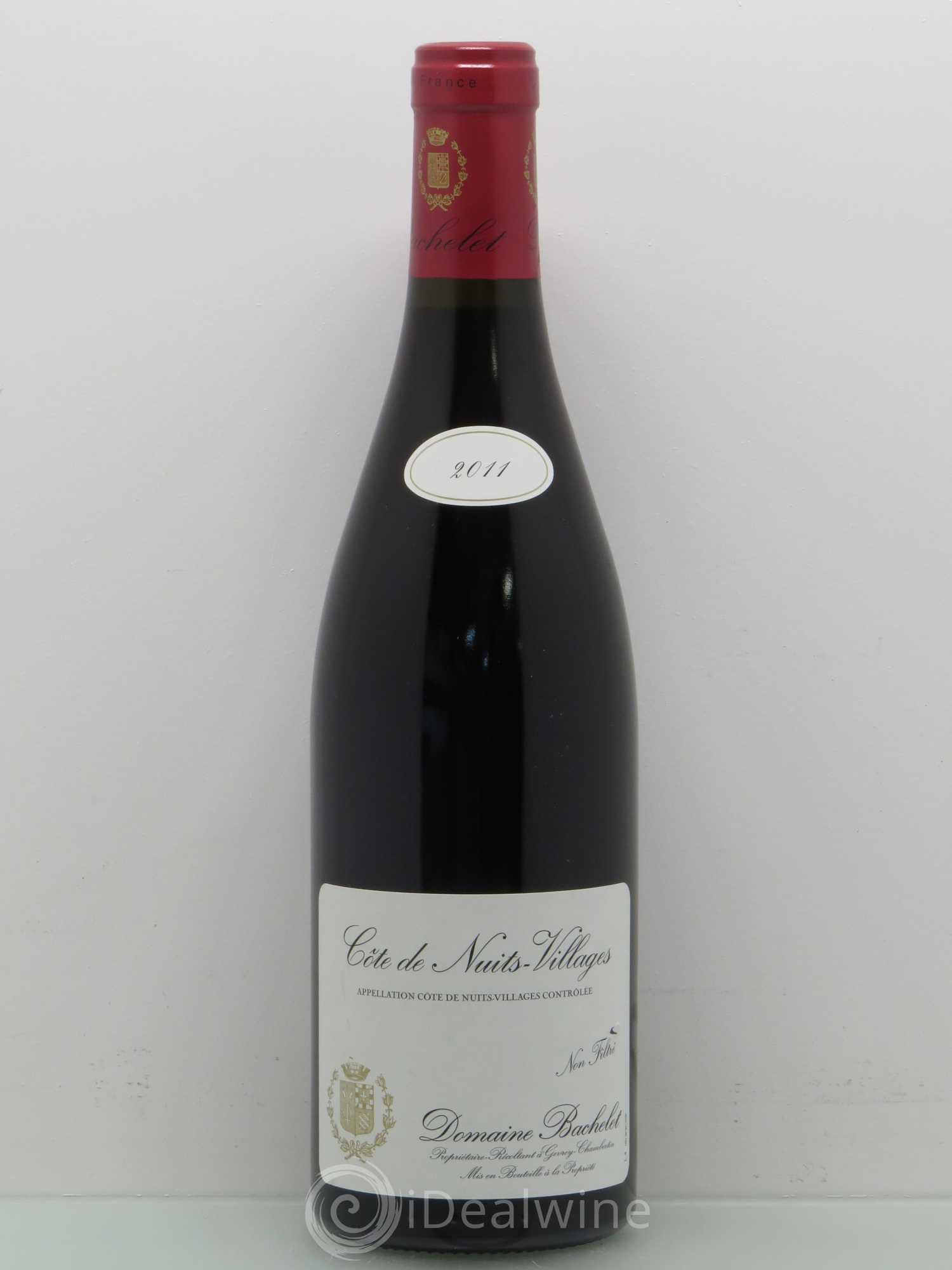 Côte de Nuits-Villages Denis Bachelet 2011 - Lot de 1 bouteille - 0