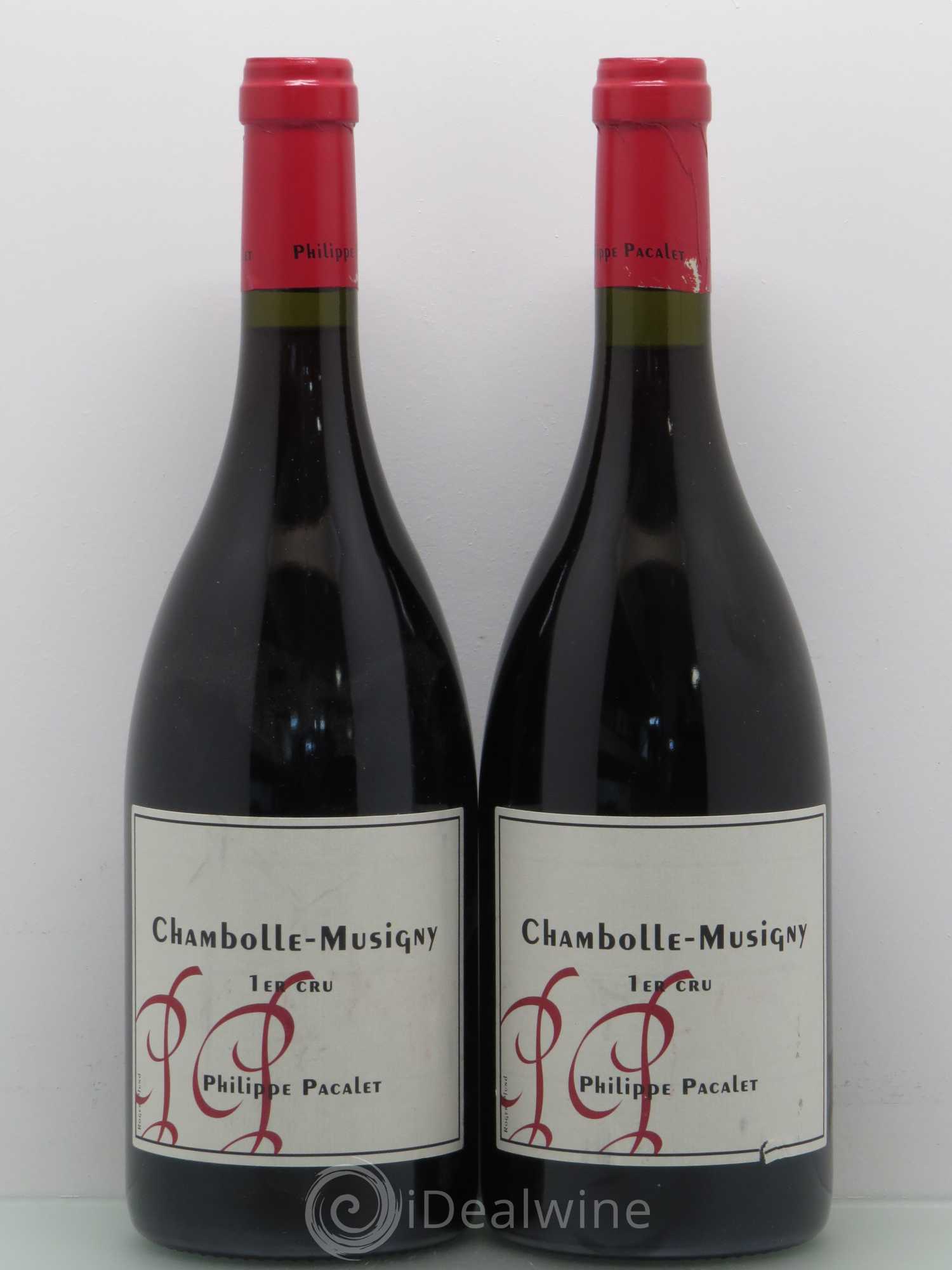Chambolle-Musigny 1er Cru Philippe Pacalet 2010 - Lot de 2 bouteilles - 0
