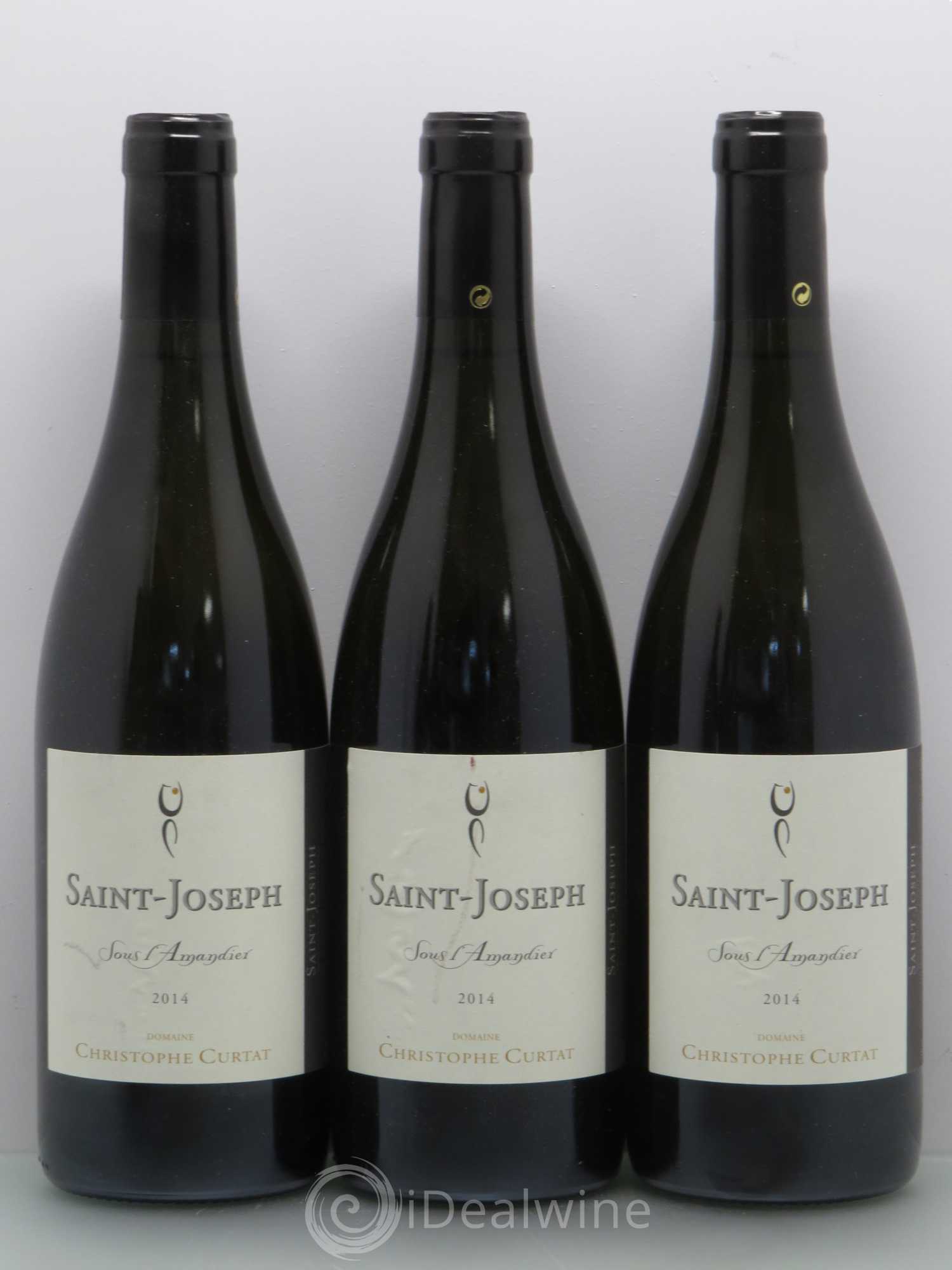 Saint-Joseph Christophe Curtat Sous L'Amandier 2014 - Posten von 6 Flaschen - 1