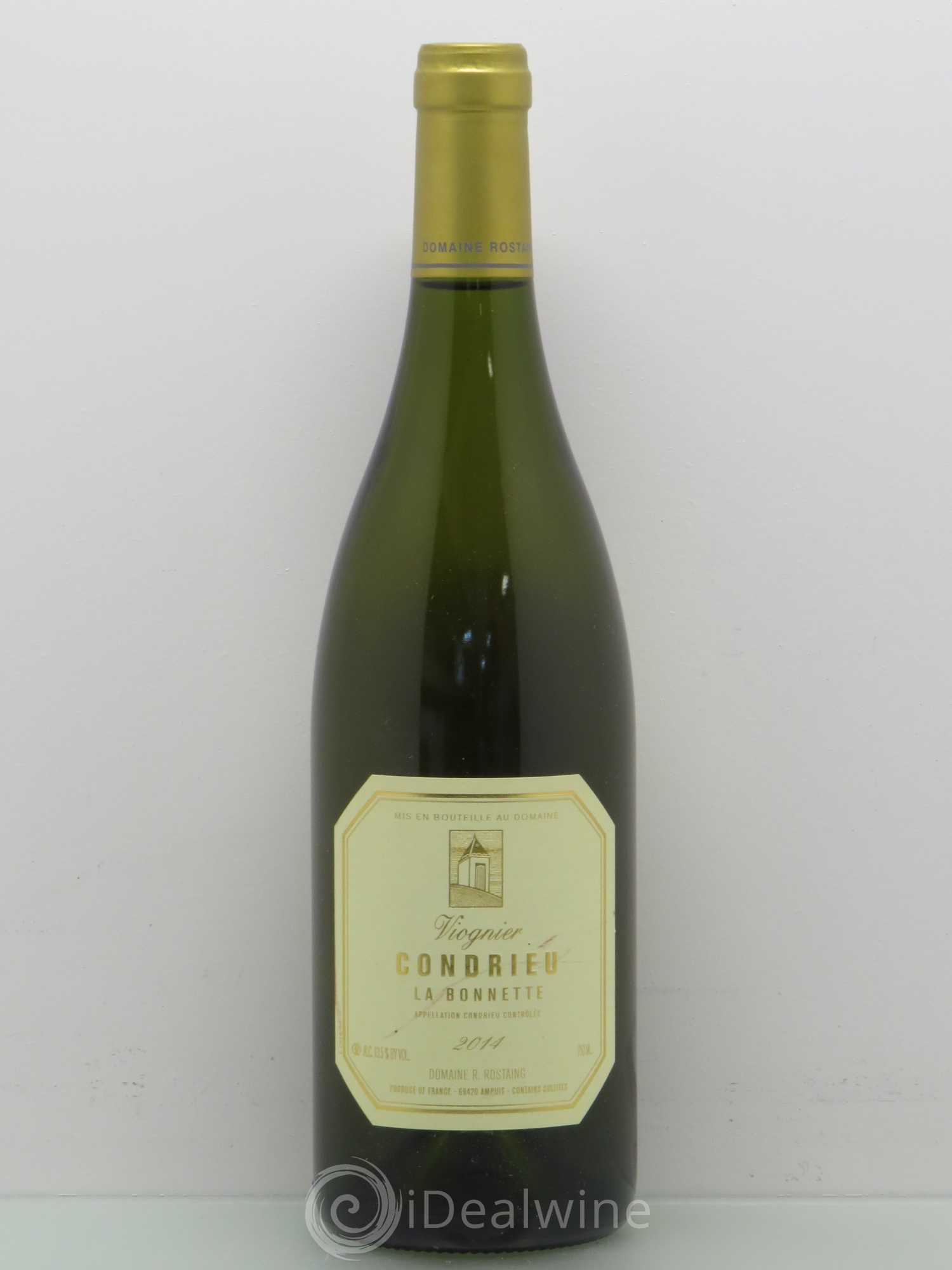 Condrieu viognier La Bonnette R Rostaing 2014 - Lot de 1 bouteille - 0