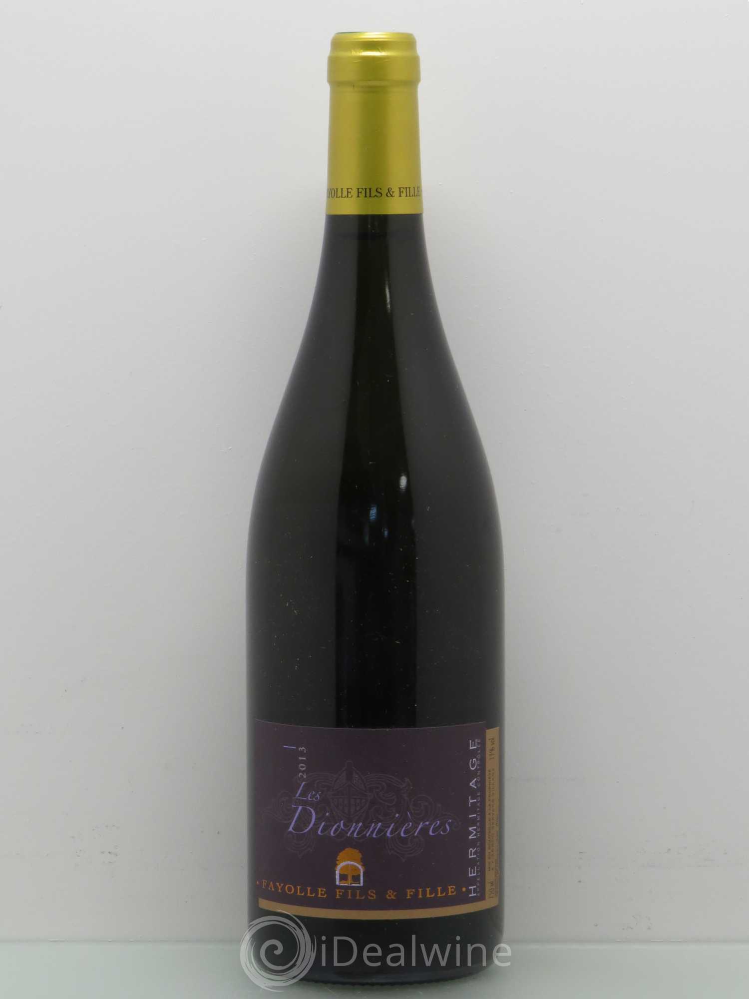 Hermitage Domaine Fils Et Fille Fayolle Dionnieres 2013 - Posten von 1 Flasche - 0