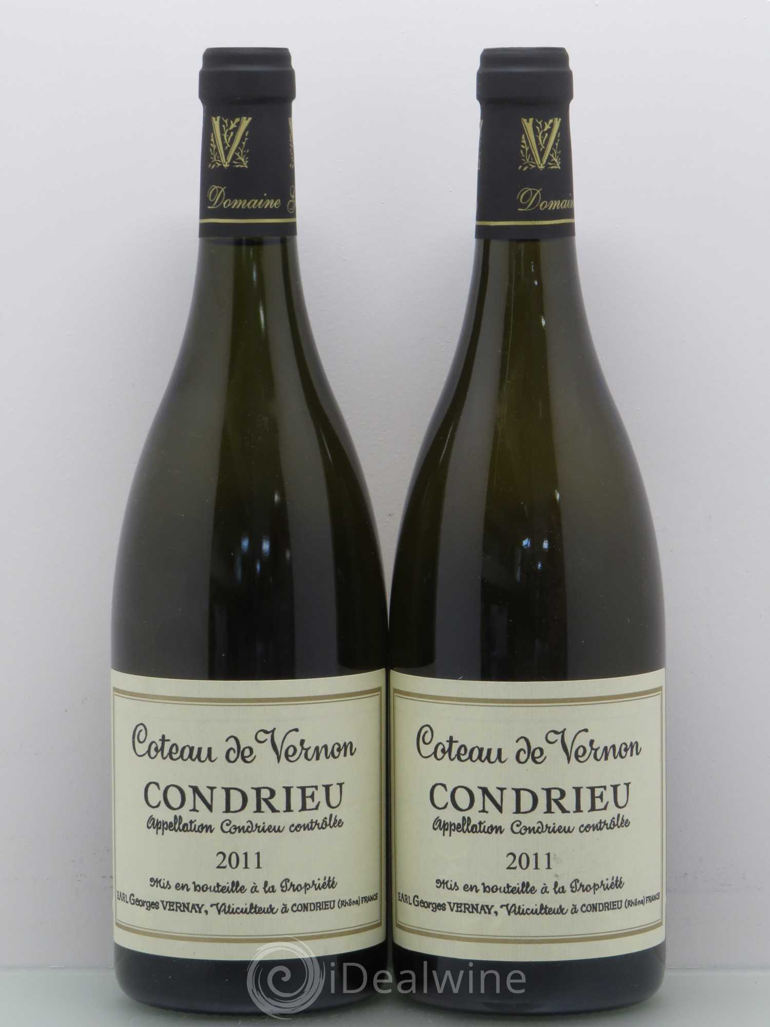 Condrieu Coteau de Vernon Georges Vernay 2011 - Lot de 2 bouteilles - 0