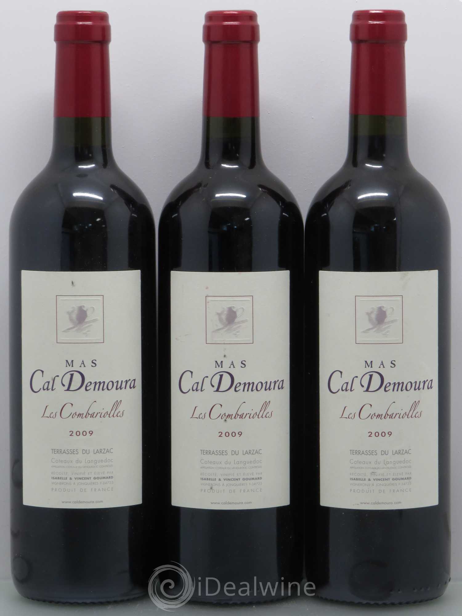 Terrasses du Larzac Les Combariolles Mas Cal Demoura 2009 - Lot de 3 bouteilles - 0