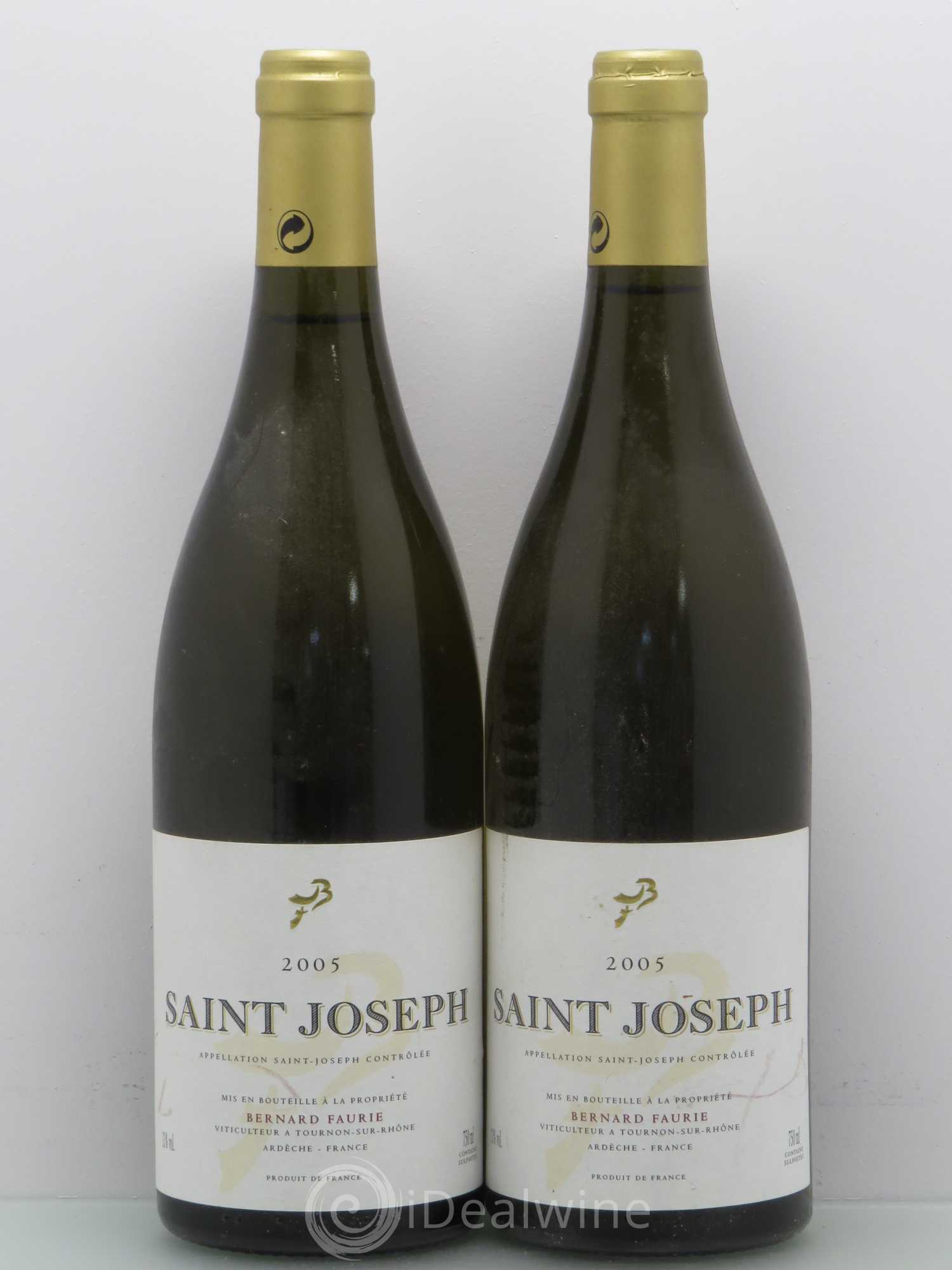 Saint-Joseph Bernard Faurie 2005 - Posten von 2 Flaschen - 0