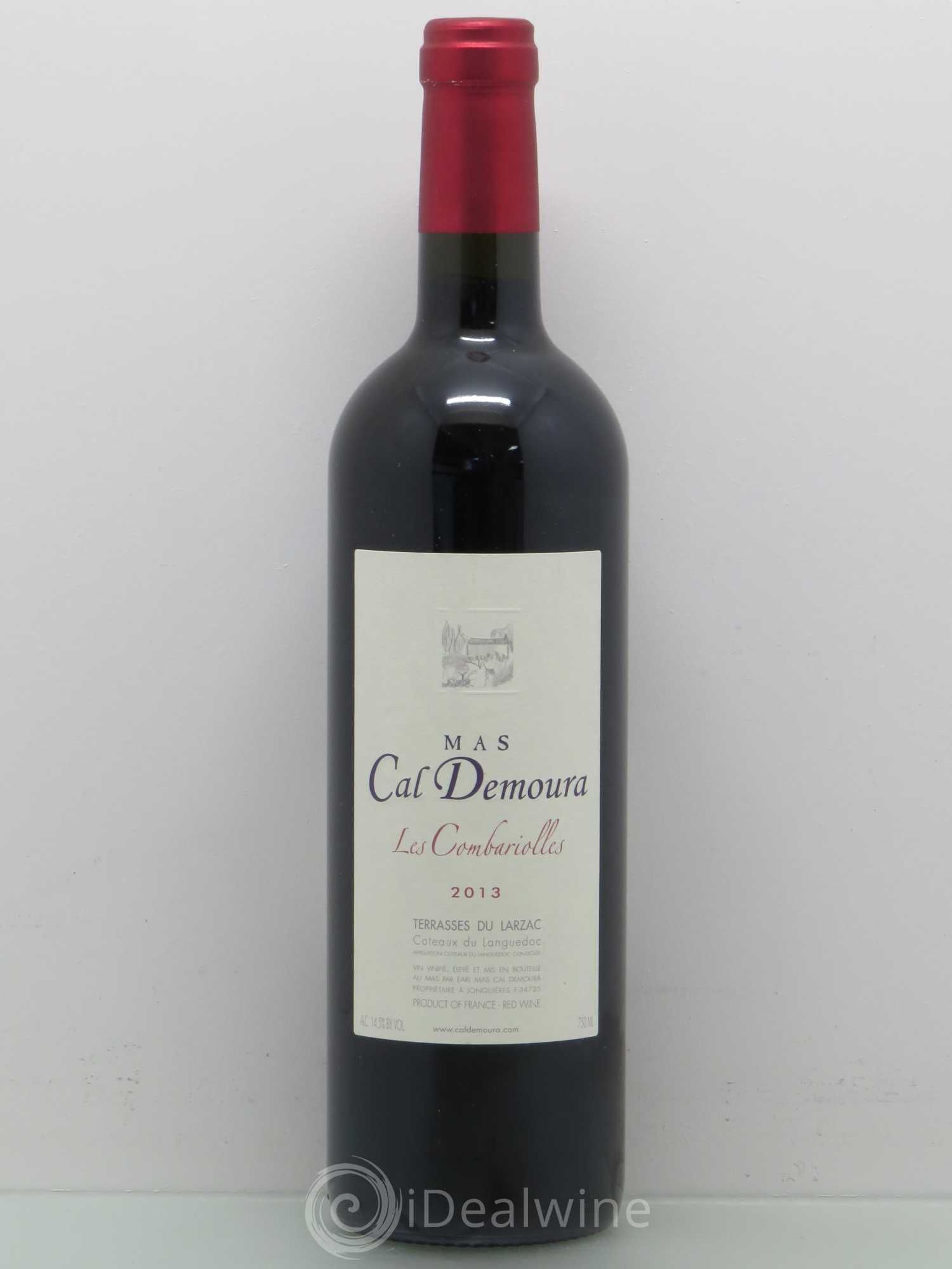 Terrasses du Larzac Les Combariolles Mas Cal Demoura 2013 - Lot de 1 bouteille - 0