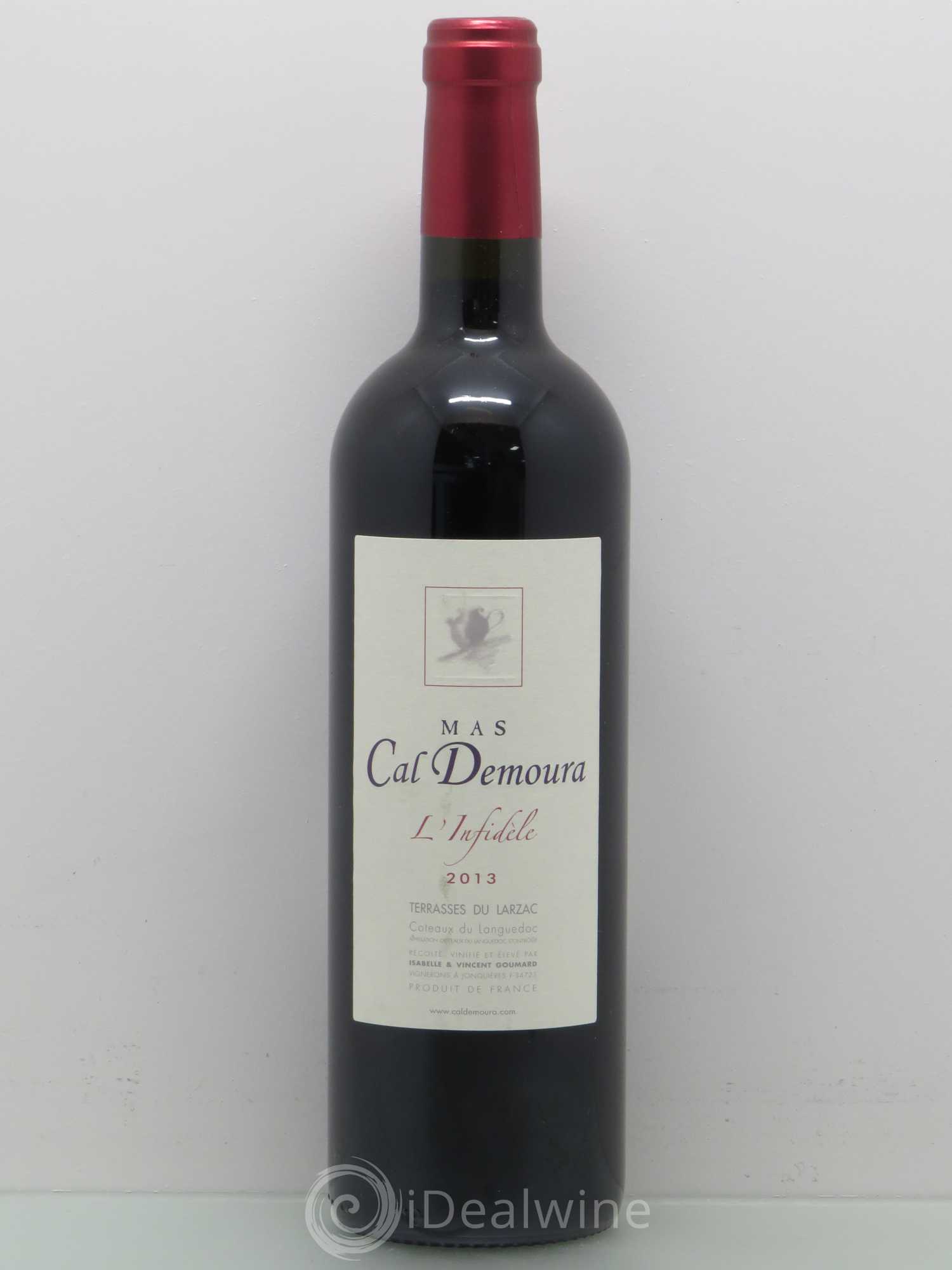 Terrasses du Larzac L'Infidèle Mas Cal Demoura 2013 - Lot de 1 bouteille - 0