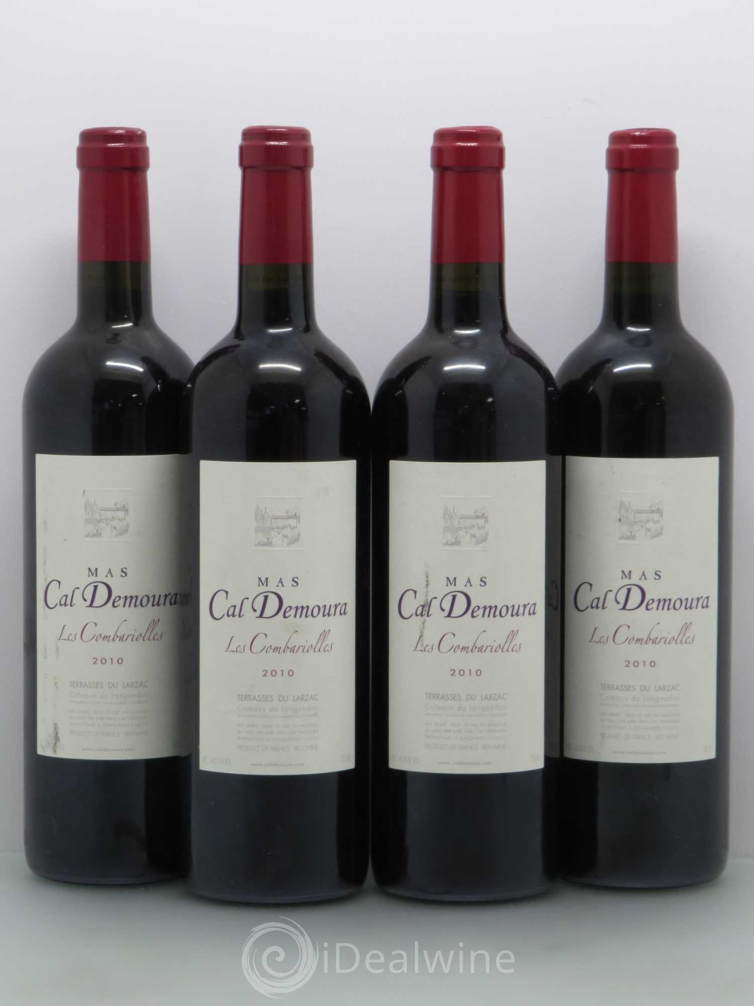 Terrasses du Larzac Les Combariolles Mas Cal Demoura 2010 - Lot de 4 bouteilles - 0
