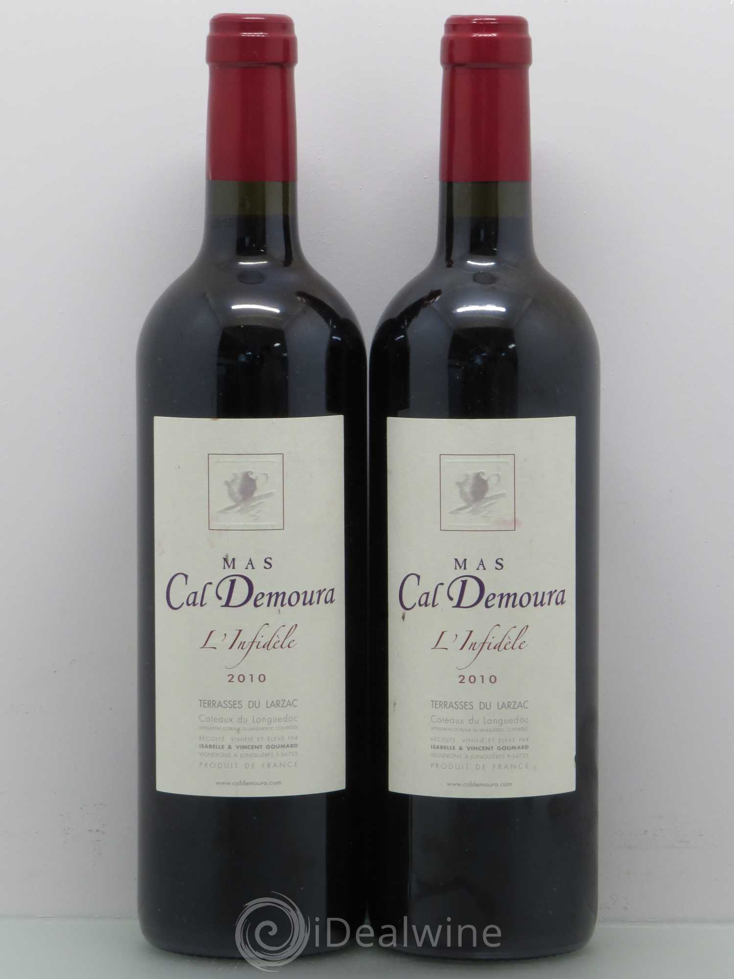 Terrasses du Larzac L'Infidèle Mas Cal Demoura 2010 - Lot de 2 bouteilles - 0
