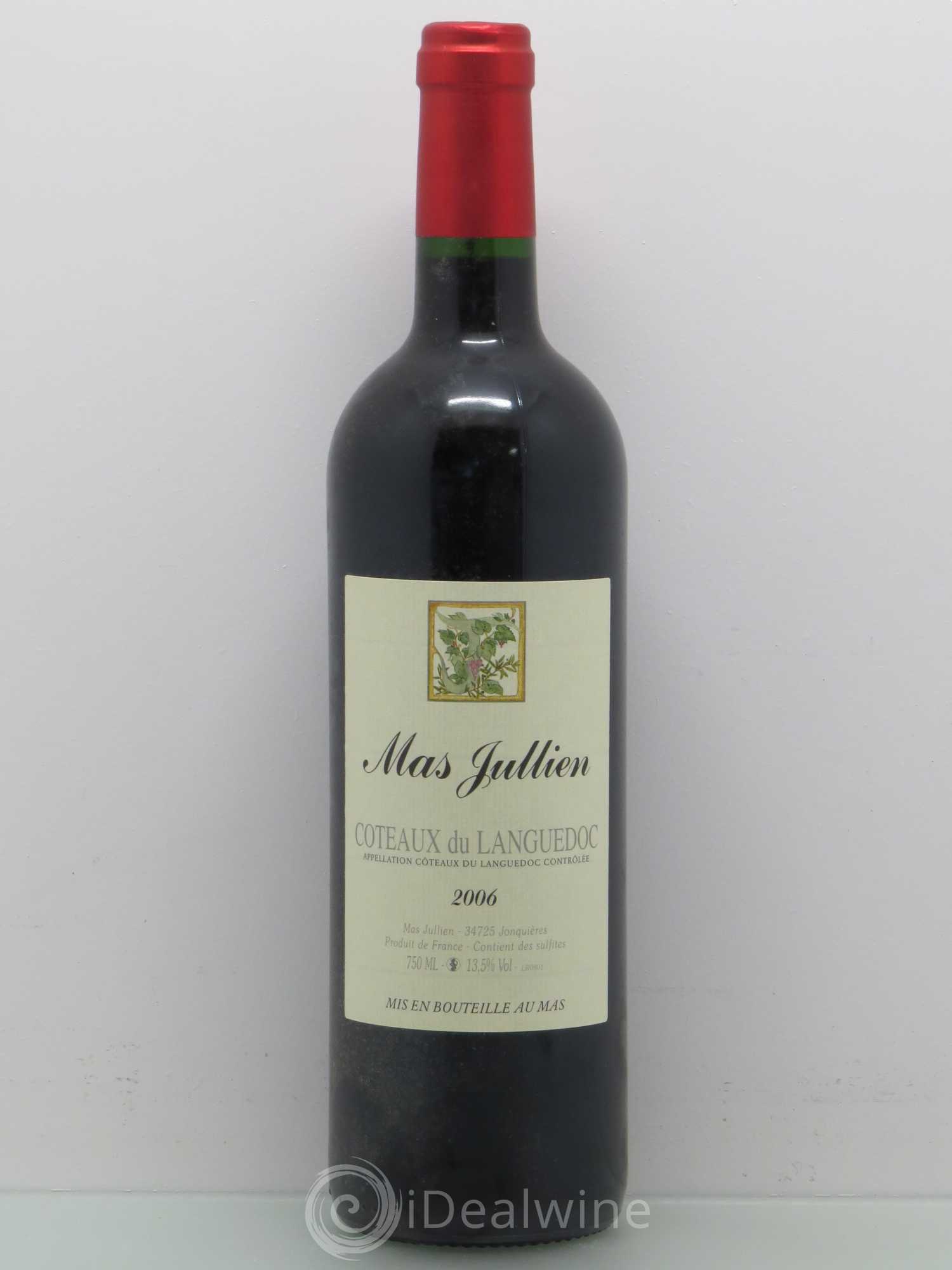 Terrasses du Larzac Mas Jullien Olivier Jullien 2006 - Lot de 1 bouteille - 0