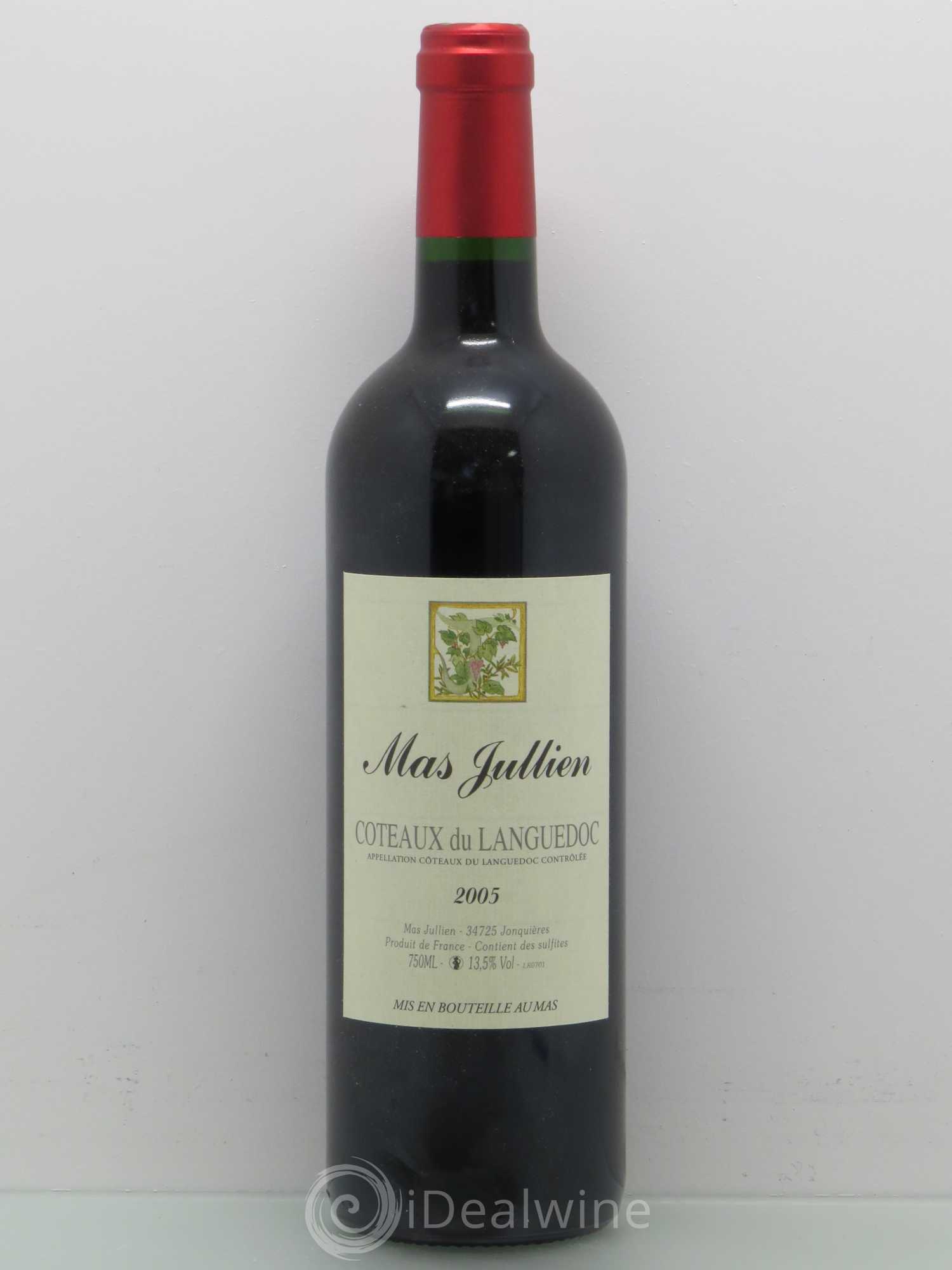 Terrasses du Larzac Mas Jullien Olivier Jullien 2005 - Lot de 1 bouteille - 0