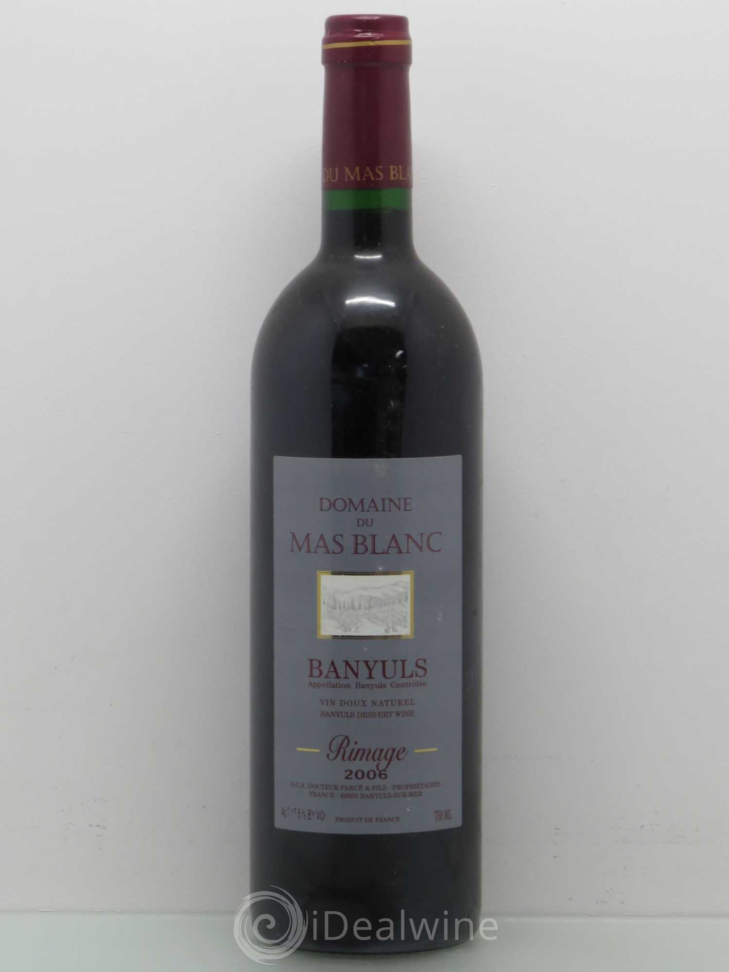 Banyuls Rimage 2006 - Posten von 1 Flasche - 0
