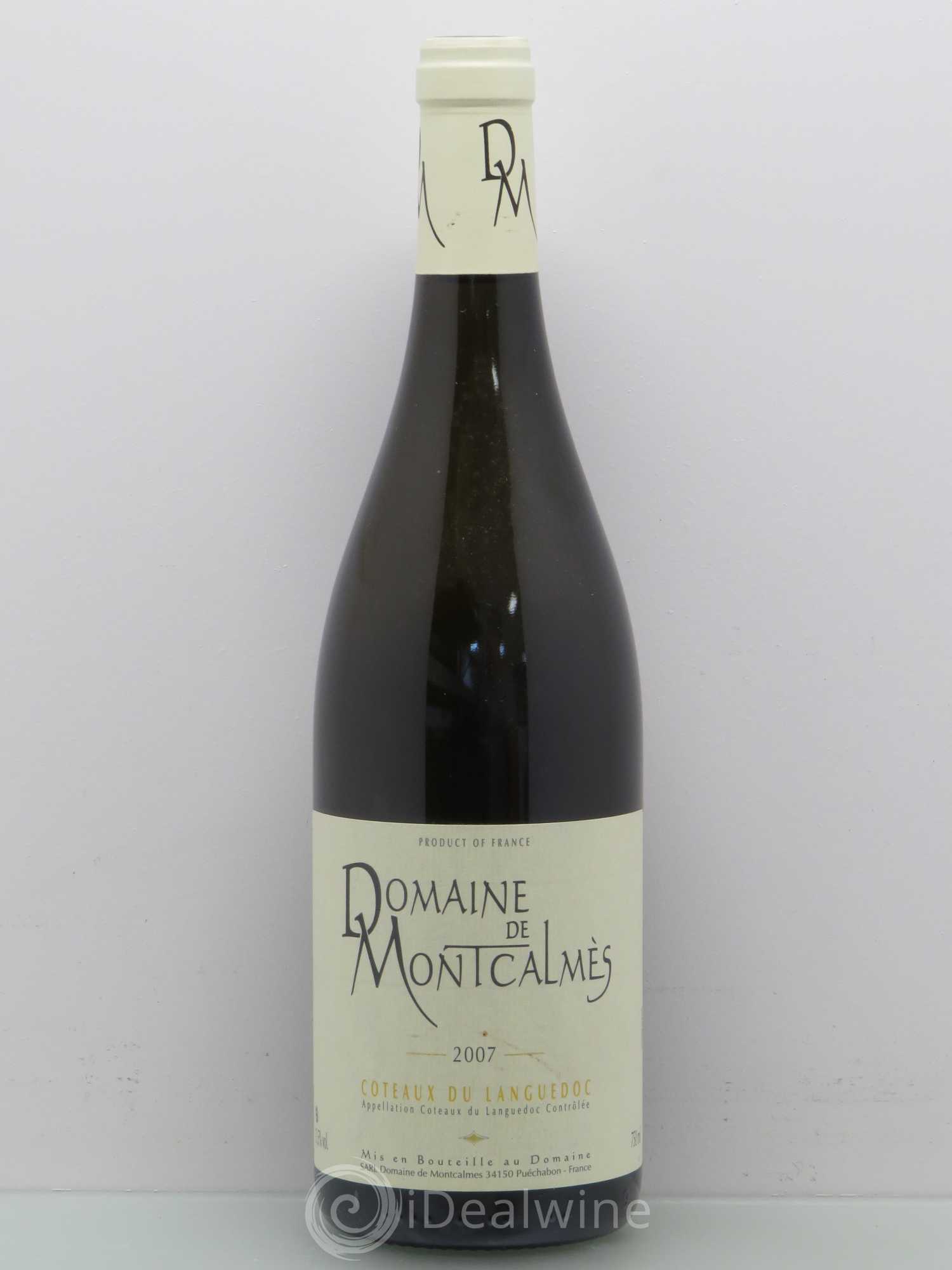 Languedoc Domaine de Montcalmès Frédéric Pourtalié 2007 - Lot de 1 bouteille - 0
