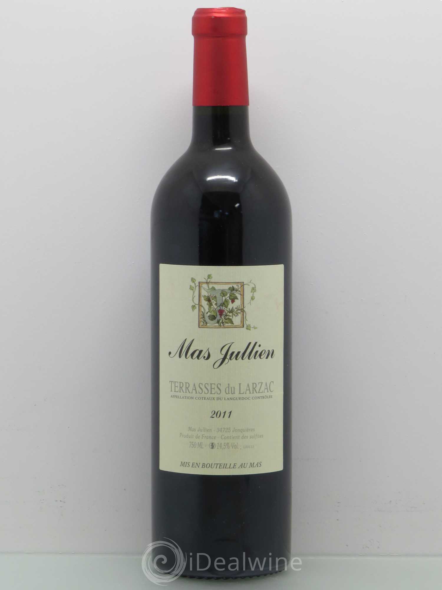 Terrasses du Larzac Mas Jullien Olivier Jullien 2011 - Lot de 1 bouteille - 0